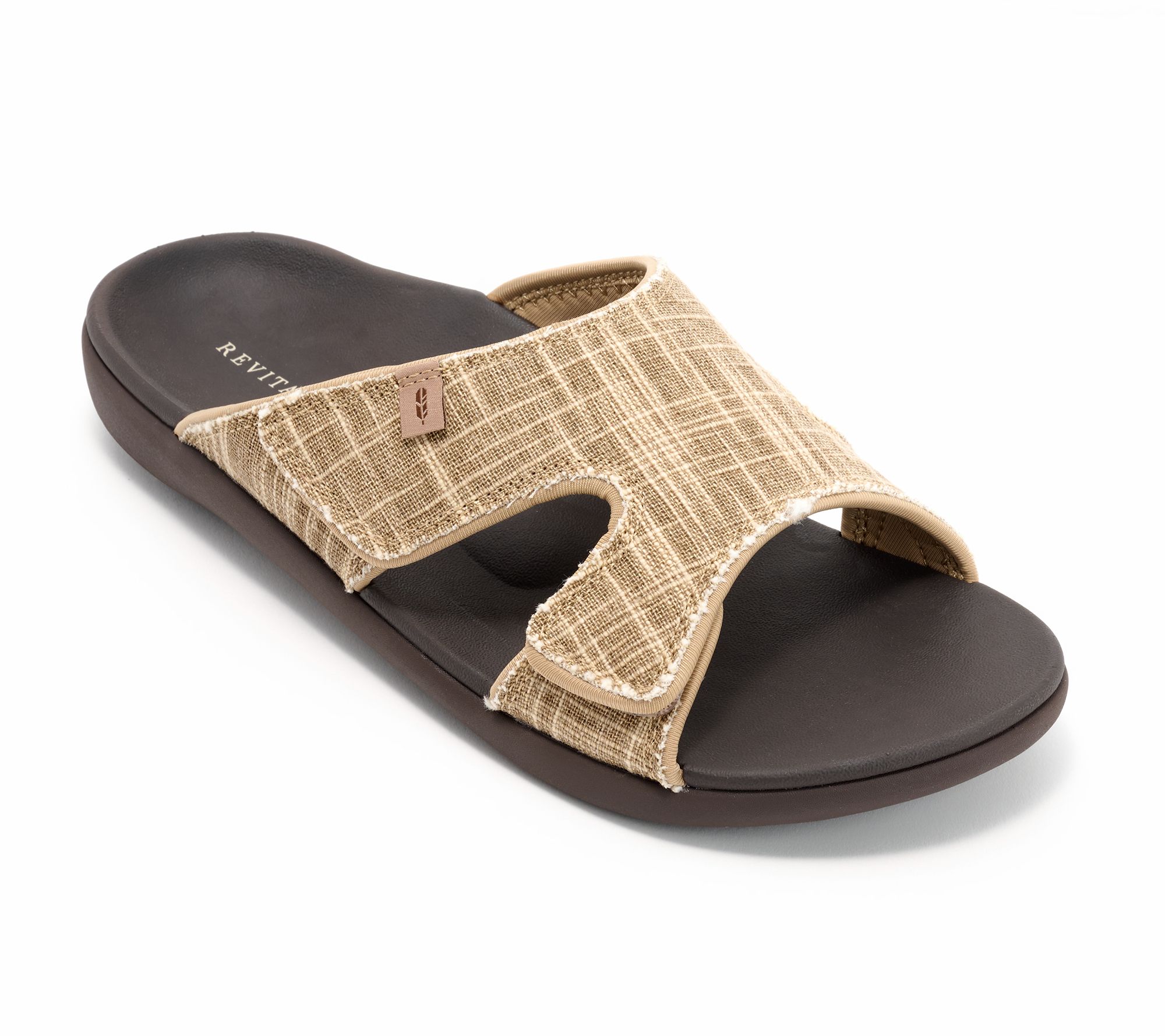 Revitalign Orthotic Men's Slide Sandals - Kholo Canvas