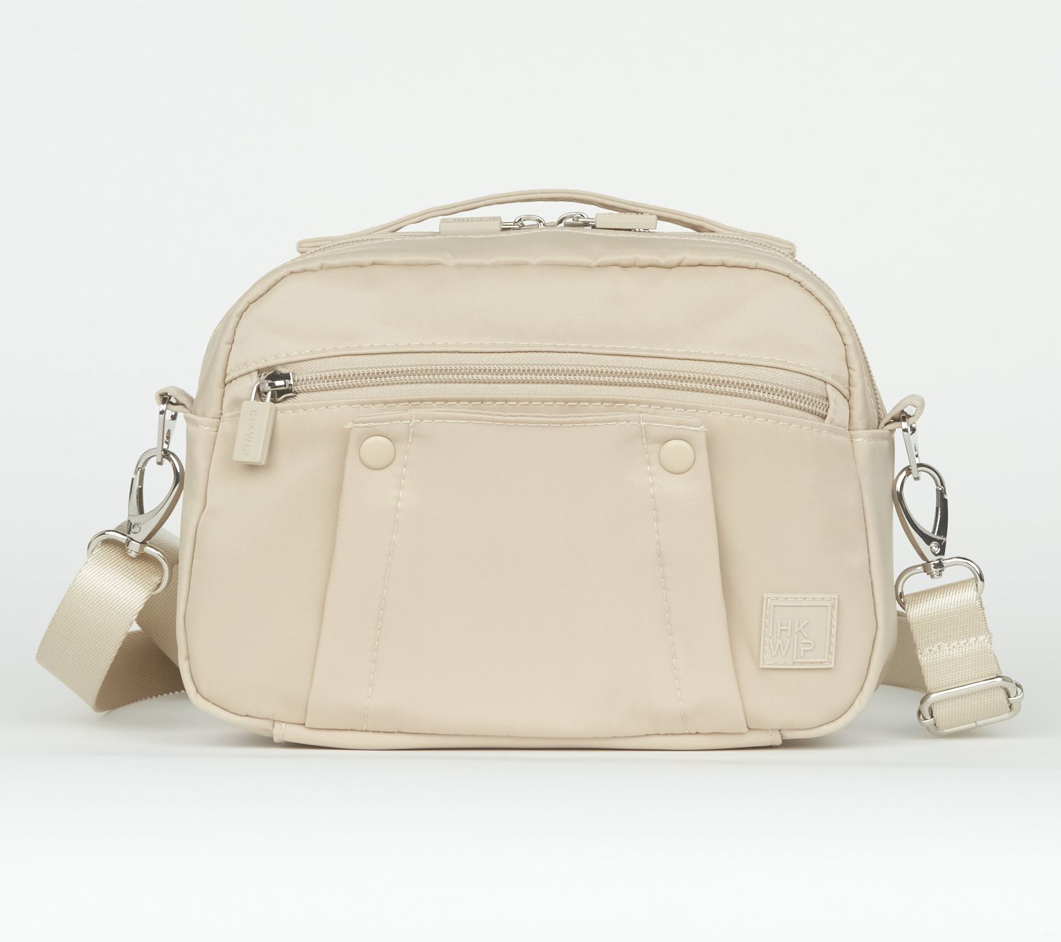 "As Is" IHKWIP The Class Act Zip Front Crossbody