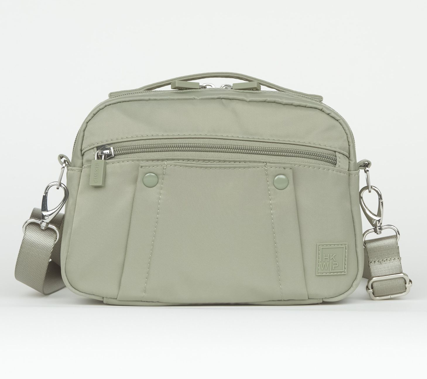 "As Is" IHKWIP The Class Act Zip Front Crossbody