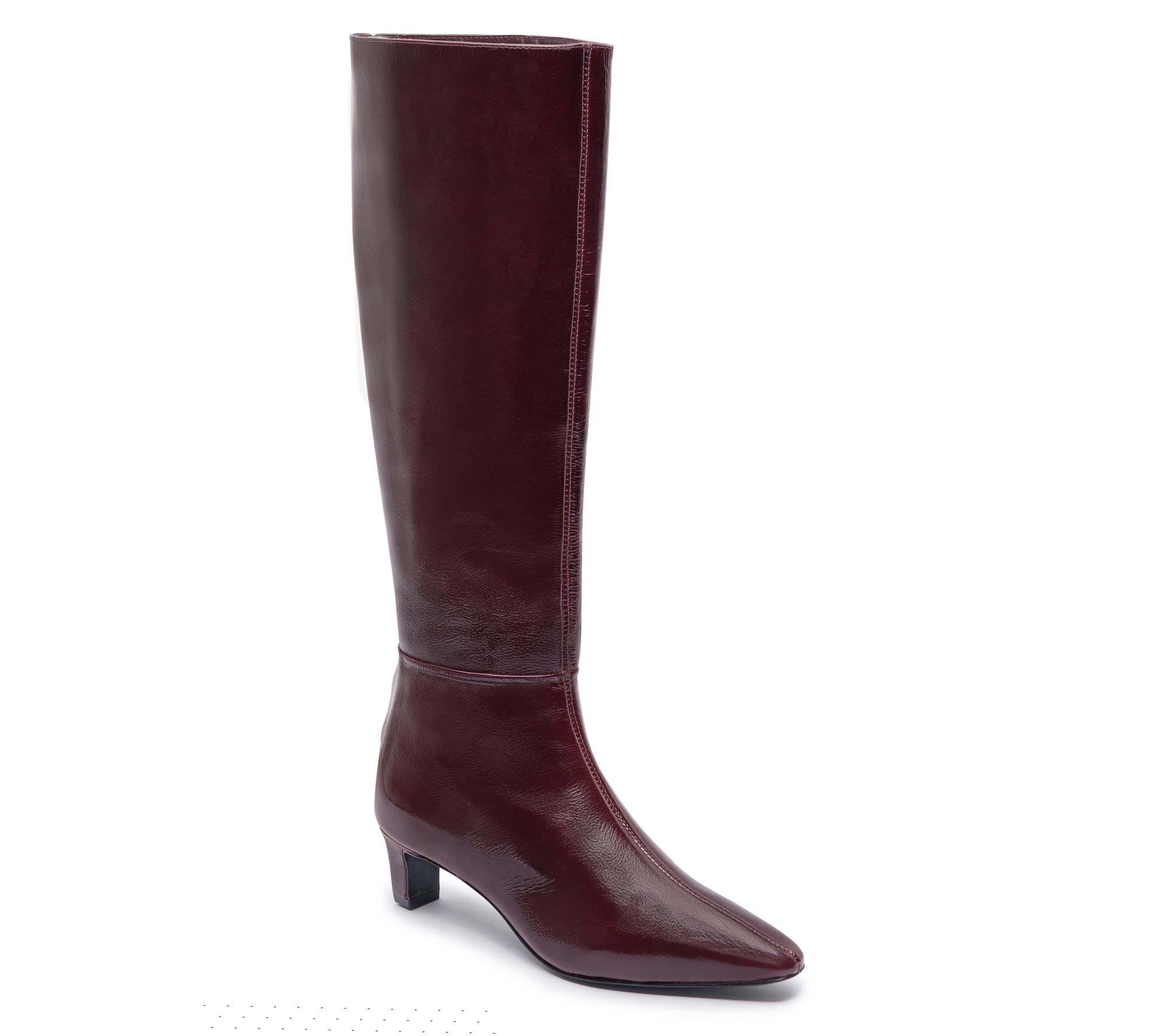 Bernardo Knee High Leather Boot - Eton