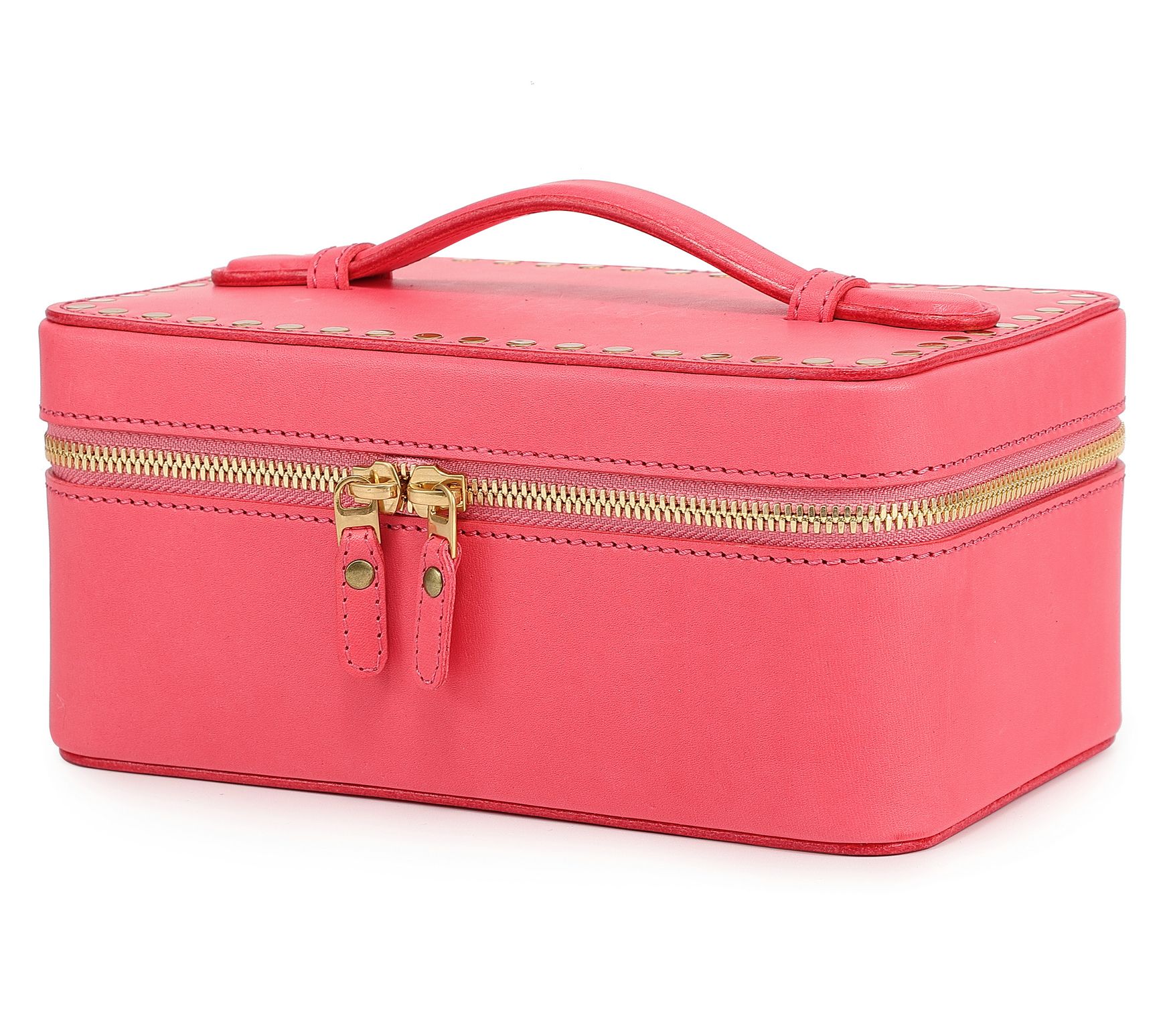  Old Trend Clivia Travel Leather Train Case