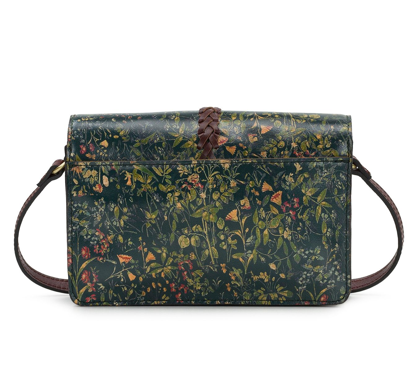 Patricia Nash Bianco Tuscan Fields Leather Cros sbody