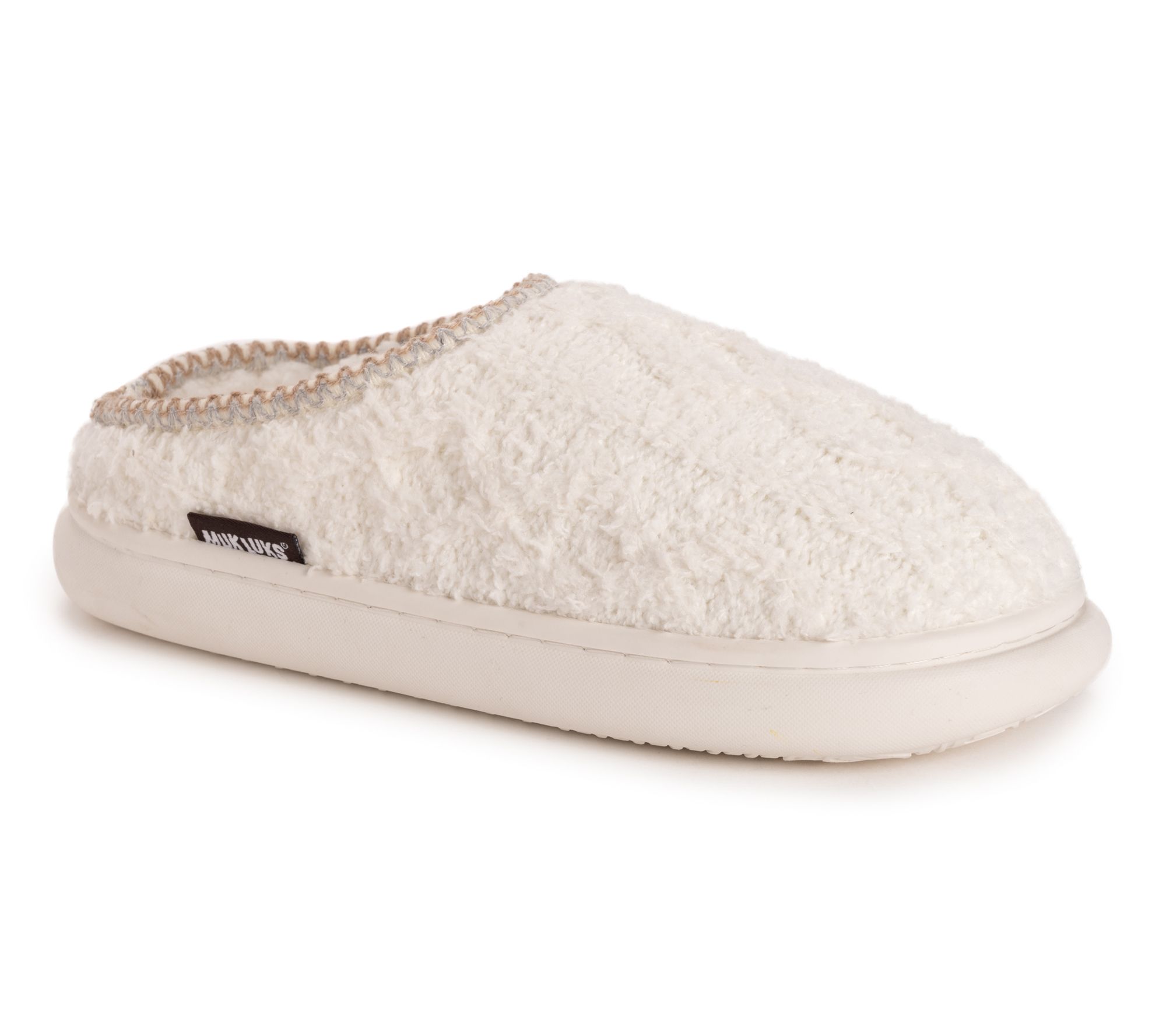 MUK LUKS Women's  Janna Cozy Crew Clog Slipper