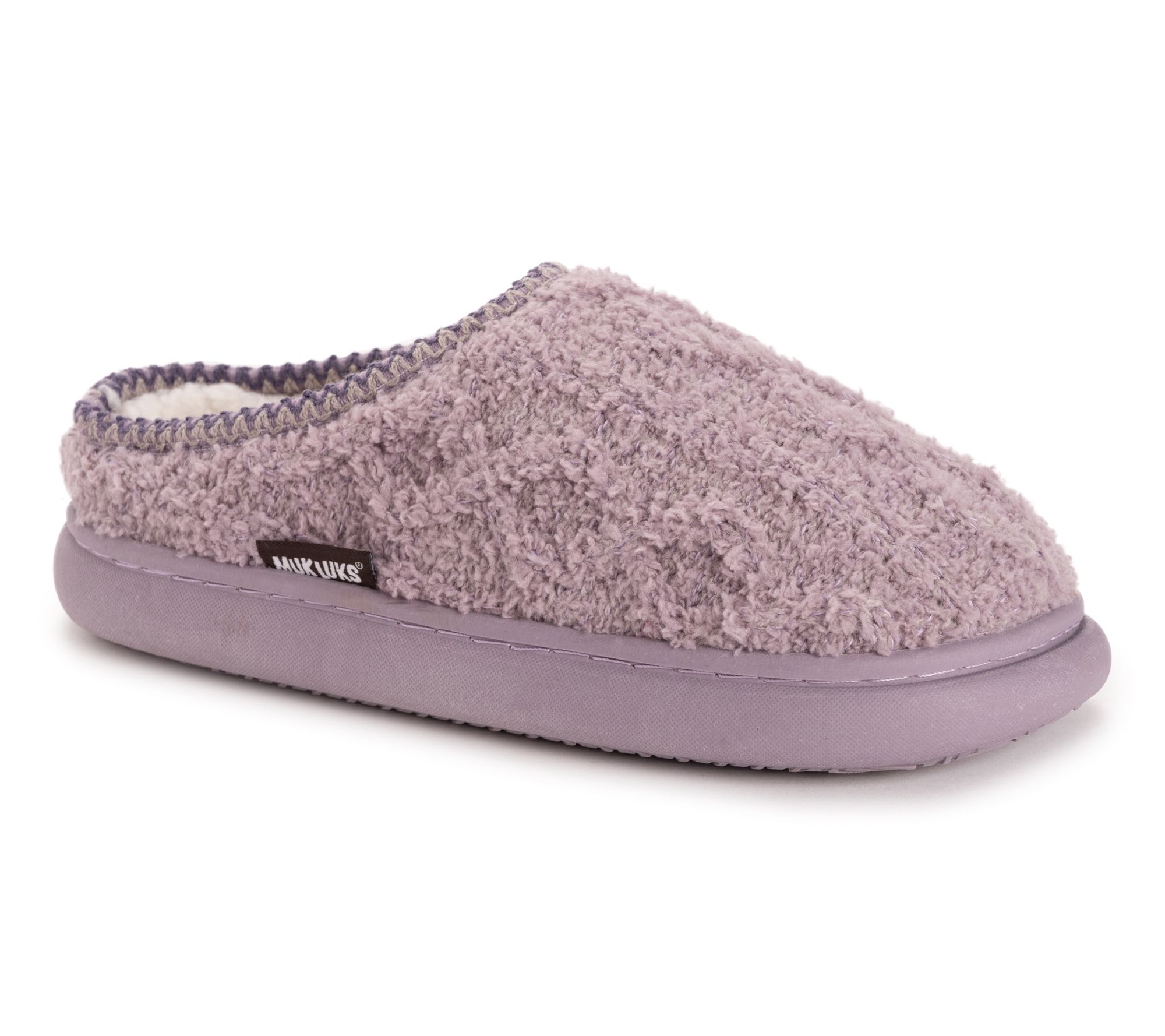 MUK LUKS Women's  Janna Cozy Crew Clog Slipper