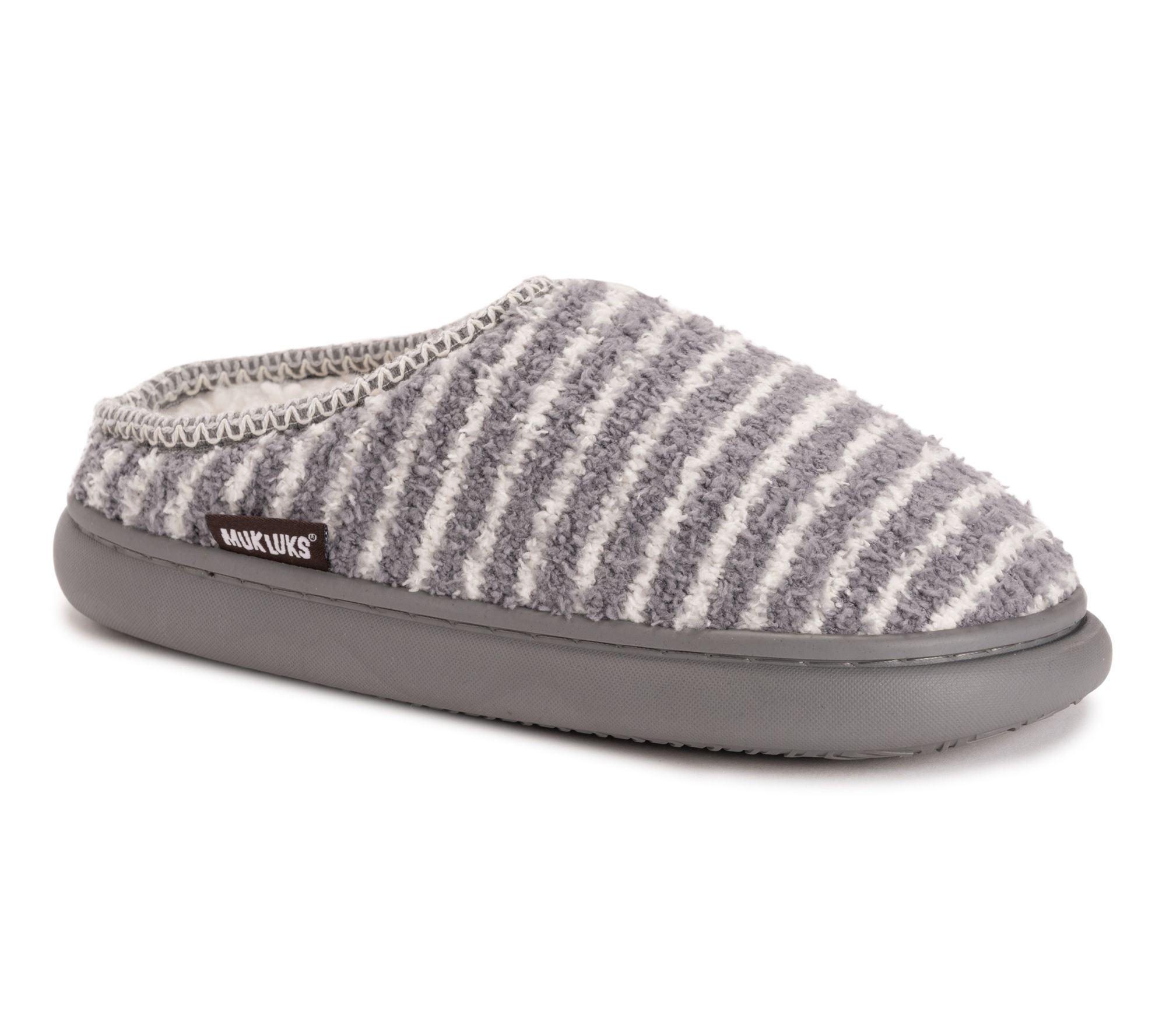 MUK LUKS Women's  Janna Cozy Crew Clog Slipper
