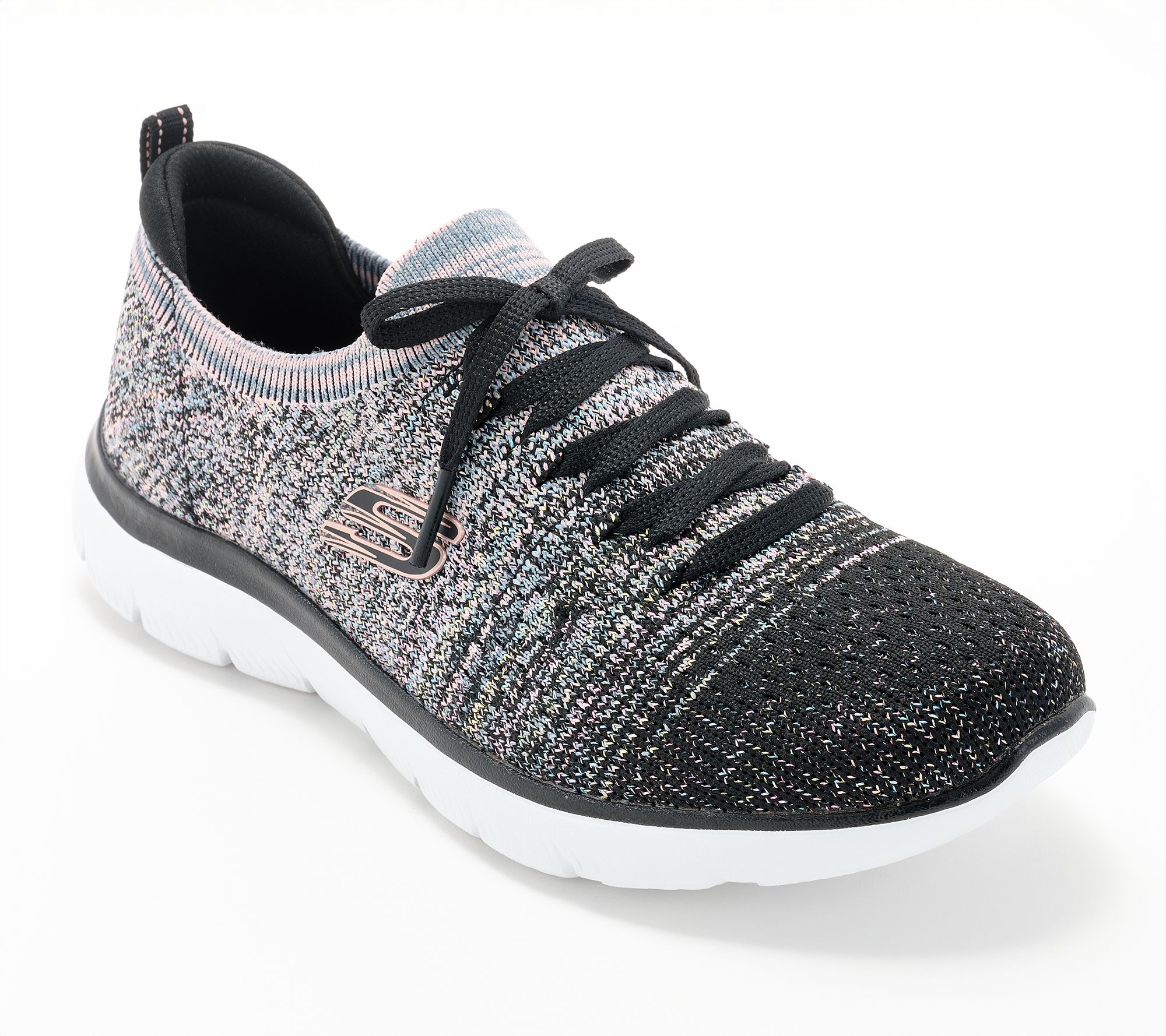 "As Is" Skecher Summits Space Dye Fixed Lace Sneakers
