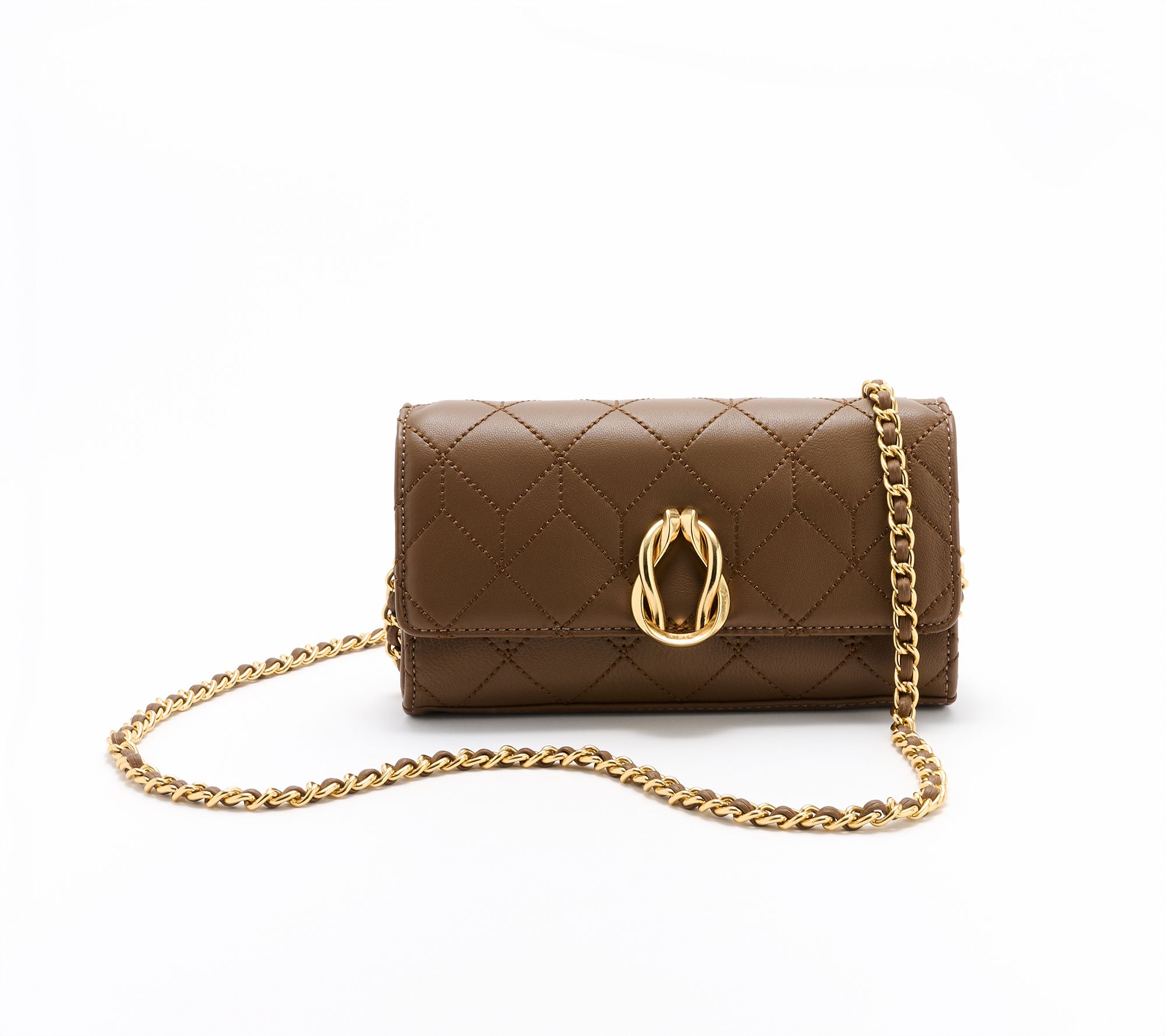 "As Is" Aimee Kestenberg Unity Leather Wallet Crossbody