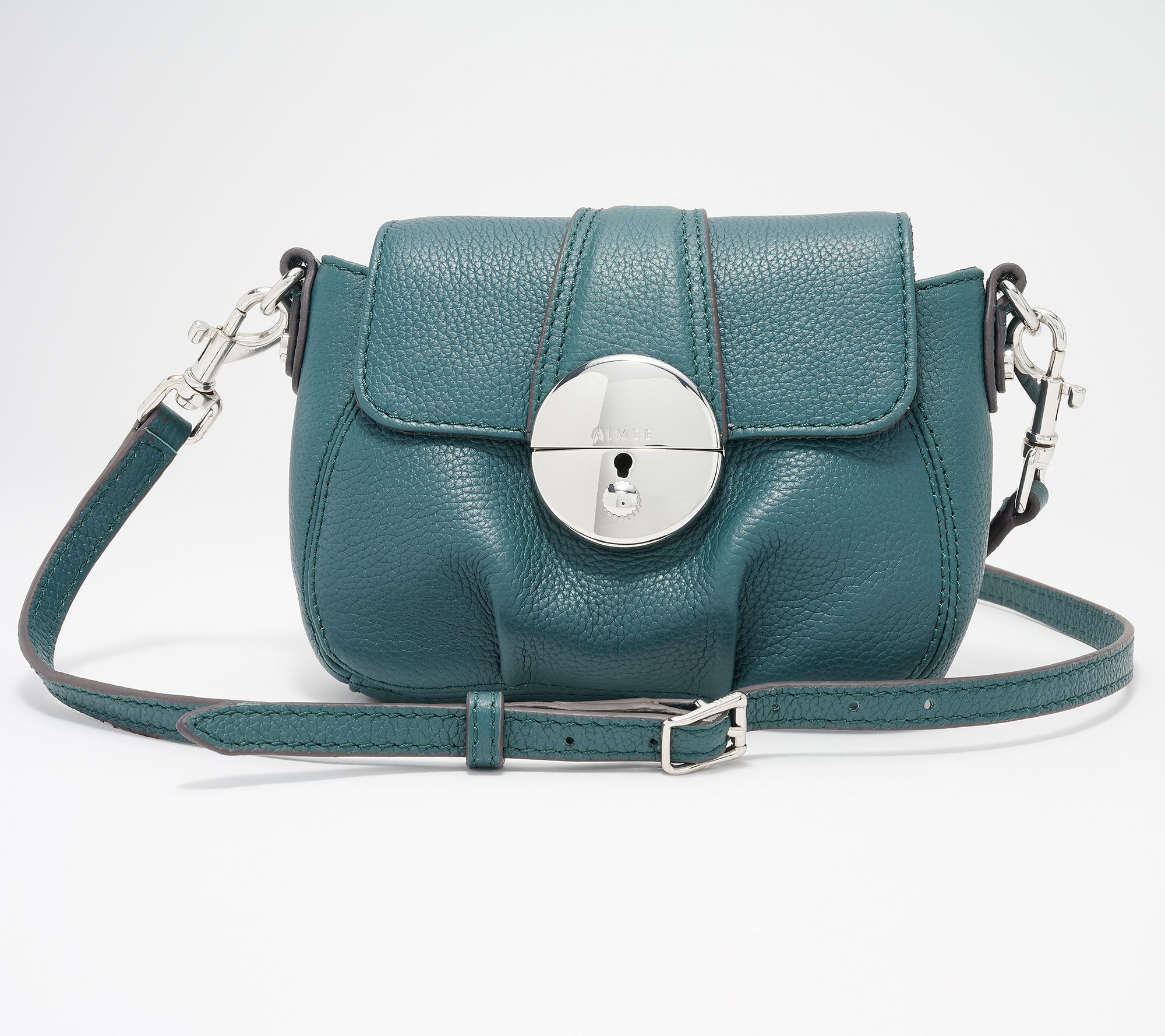 "As Is" Aimee Kestenberg Bold Beat Leather Crossbody