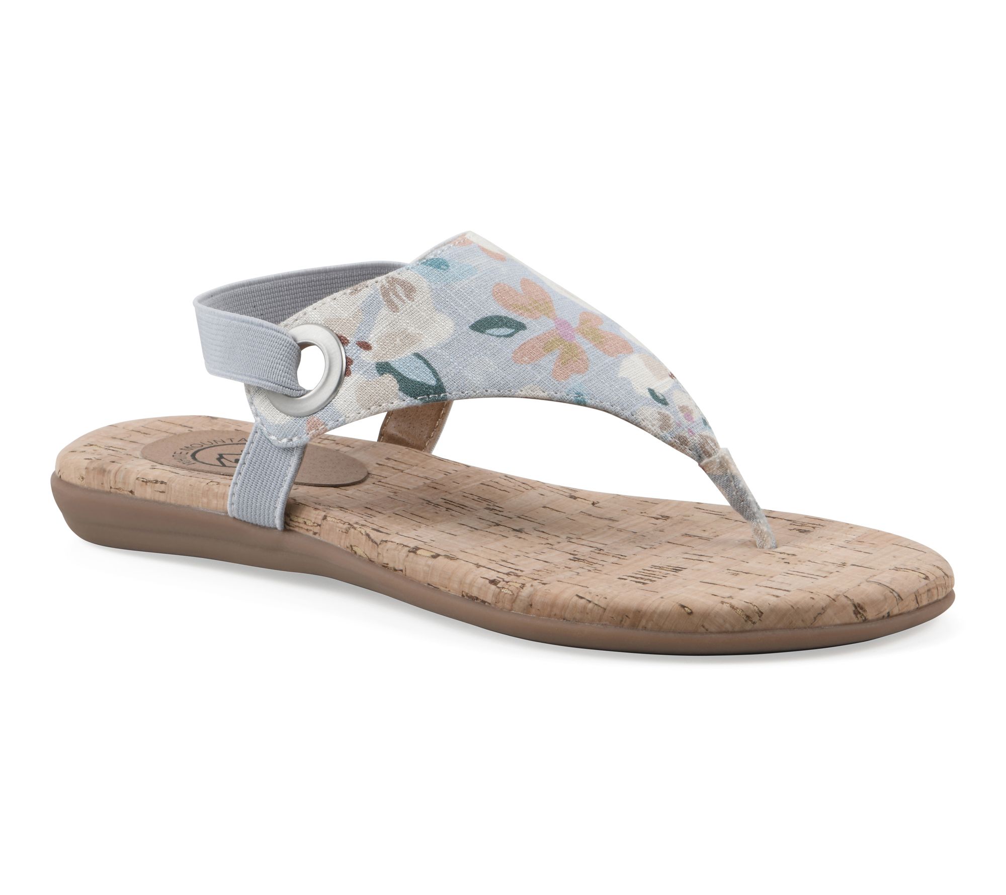 White Mountain Slingback Thong Sandals - Lifeway