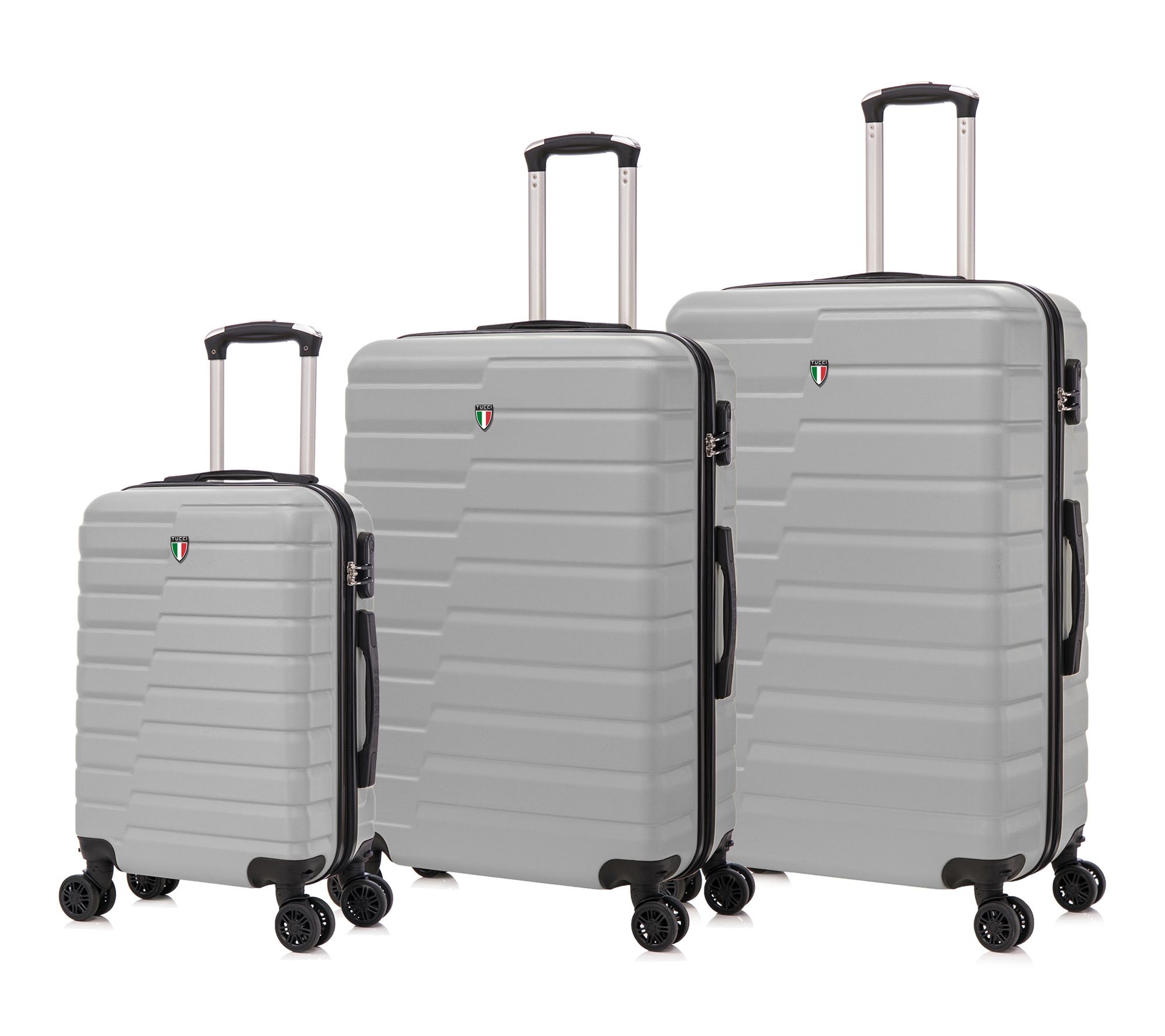 TUCCI Italy MARVELLO 3PC Hardside Luggage Set ( 20", 24", 28")