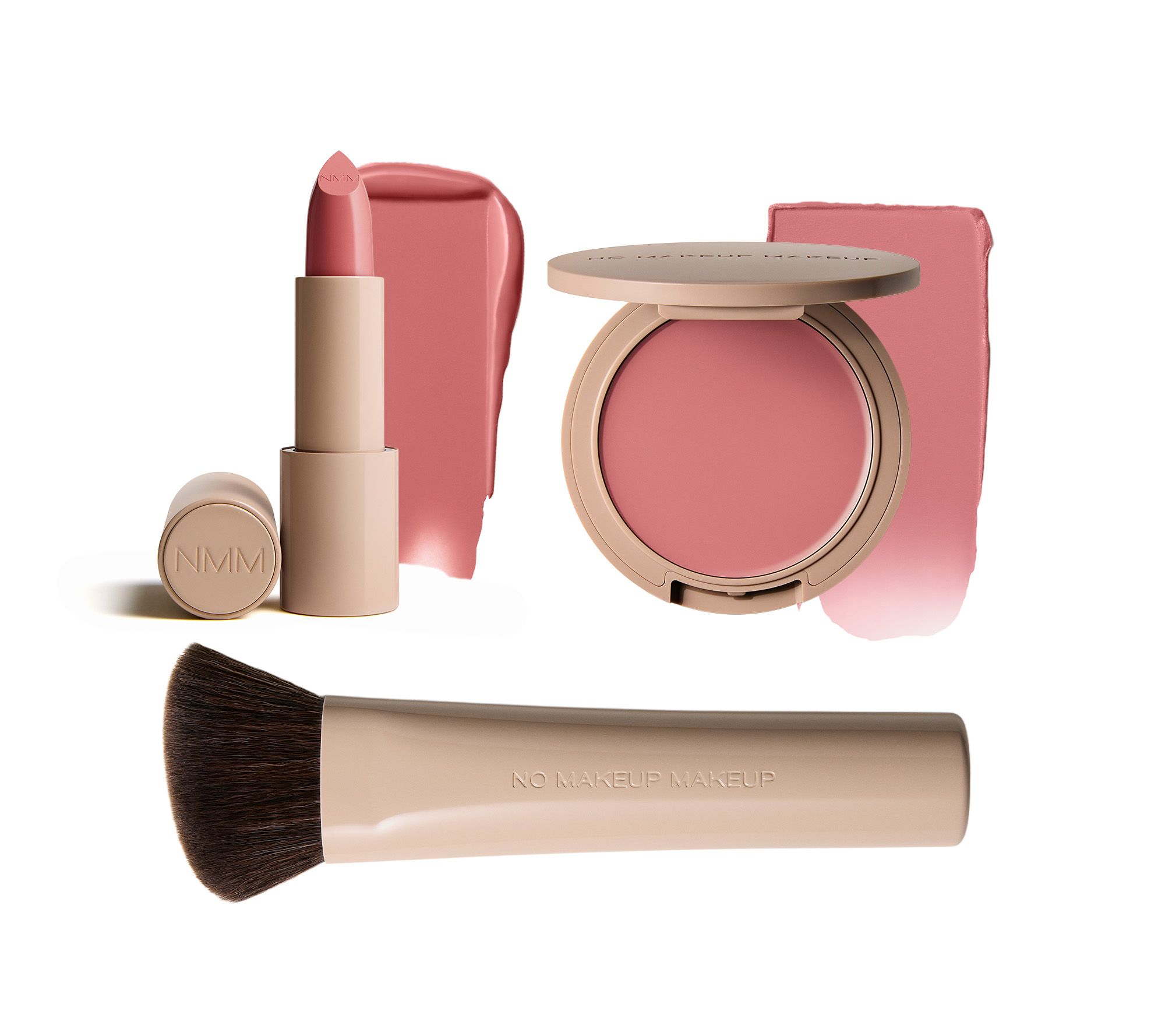 No Makeup Makeup "xo, V" Lipstick & Blush w/ Brush Set