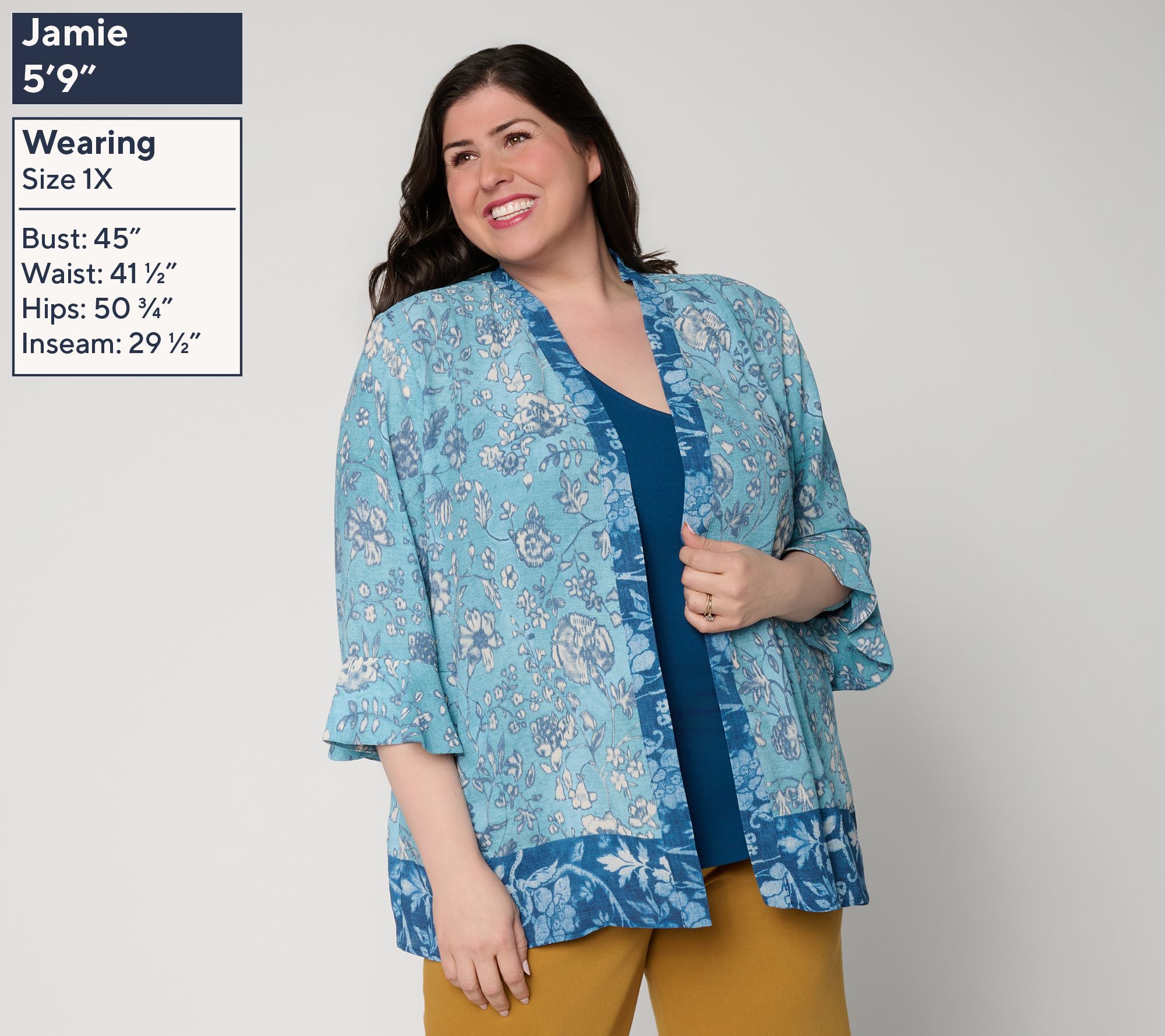 Susan Graver Printed Woven and Solid Knit Tank Set - QVC.com