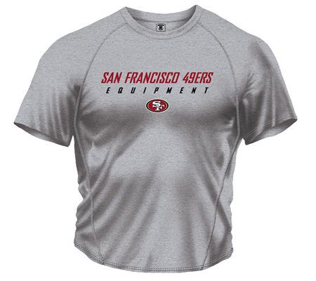 NFL San Francisco 49ers Speedwick Performance Apparel Top 