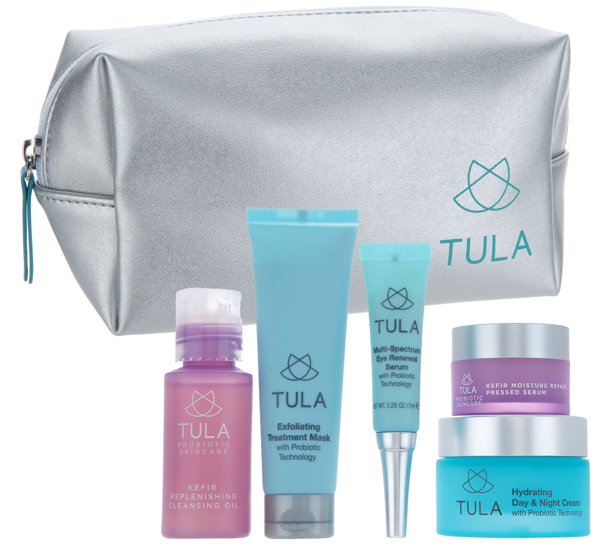 (QVC) Beauty iQ TULA by Dr. Raj 5 Piece Probiotic Skin Care Discovery