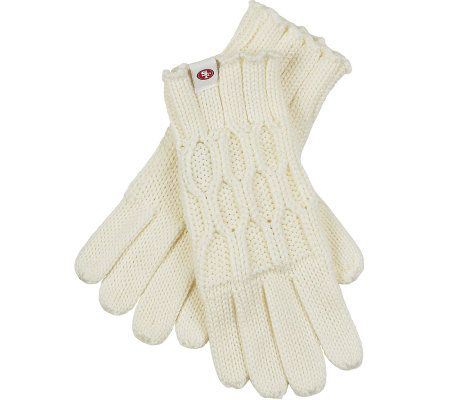 San Francisco 49ers Sport Utility Gloves Officially Licensed NFL Merchandise