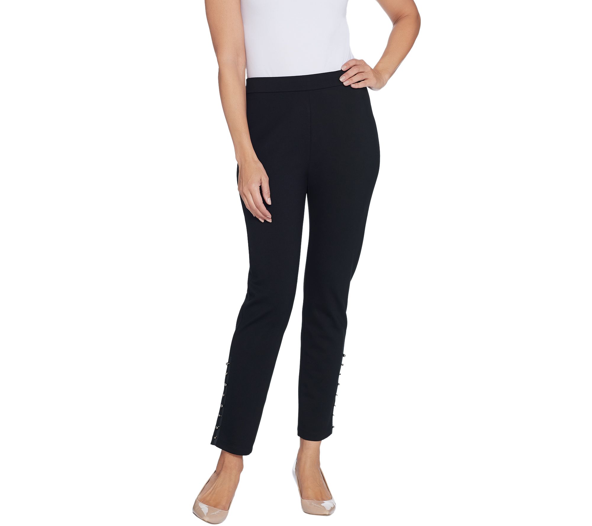 qvc susan graver skinny pants