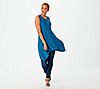 Truth + Style Knit Striped Sleeveless A-Line Drape Tunic, 2 of 3