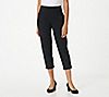 Women with Control Petite Tummy Control Crop Pants with Pockets