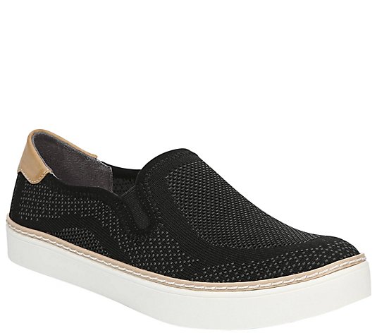 Dr. Scholl's Knit Sporty Slip-On Sneakers - Madi Knit - QVC.com