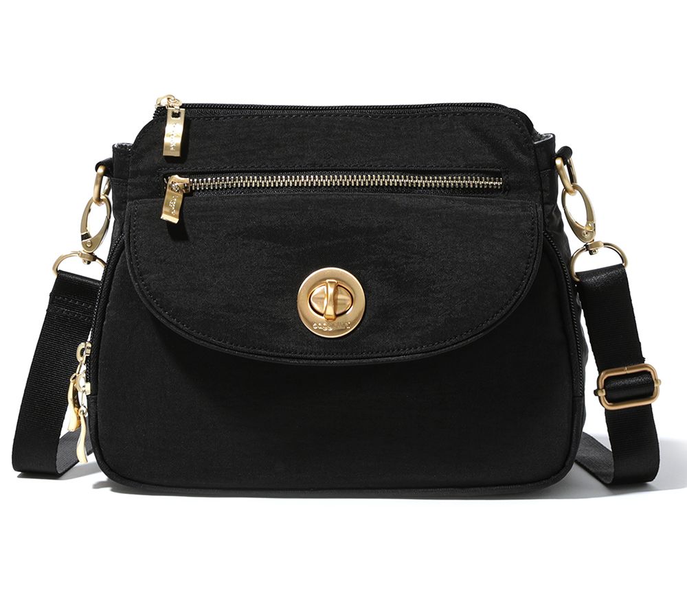 baggallini Calais Crossbody Bag with Built-InFront Wallet
