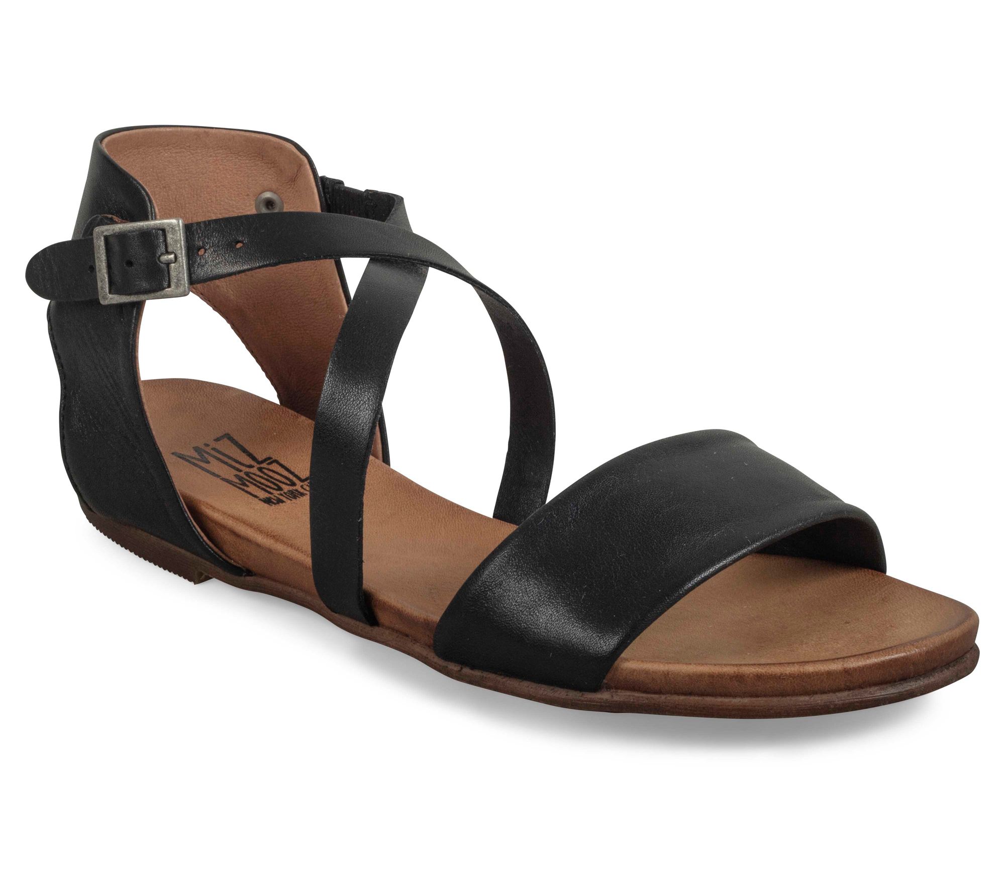 Miz Mooz Comfort Flat Strappy Sandals - Aster