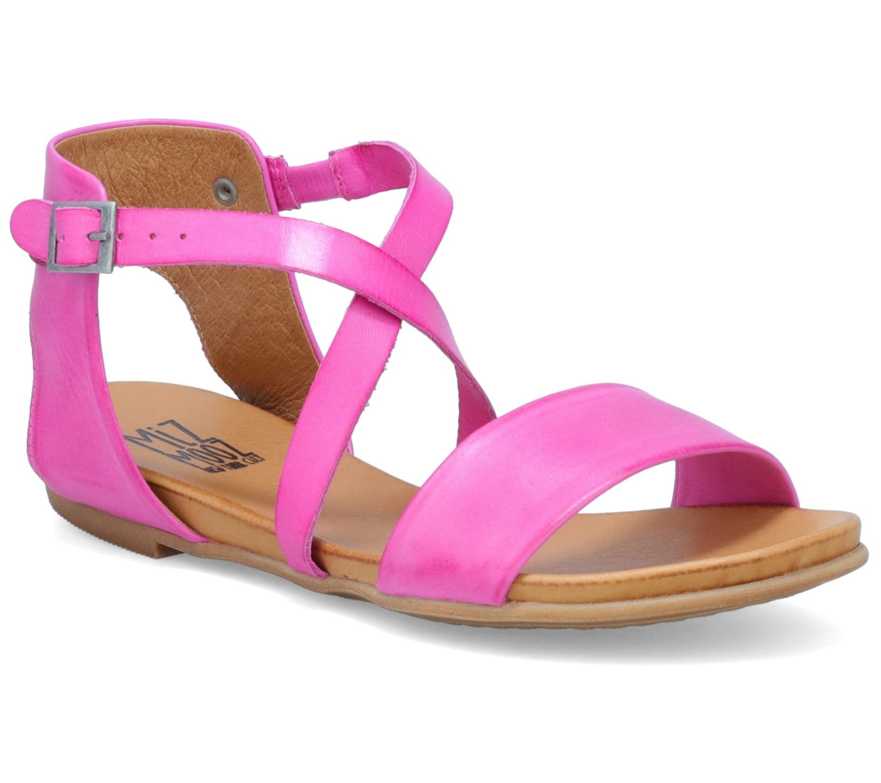 Miz Mooz Comfort Flat Strappy Sandals - Aster
