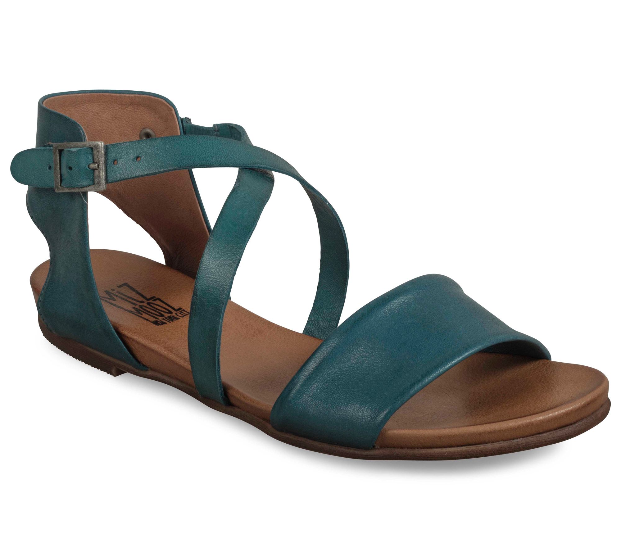 Miz Mooz Comfort Flat Strappy Sandals - Aster