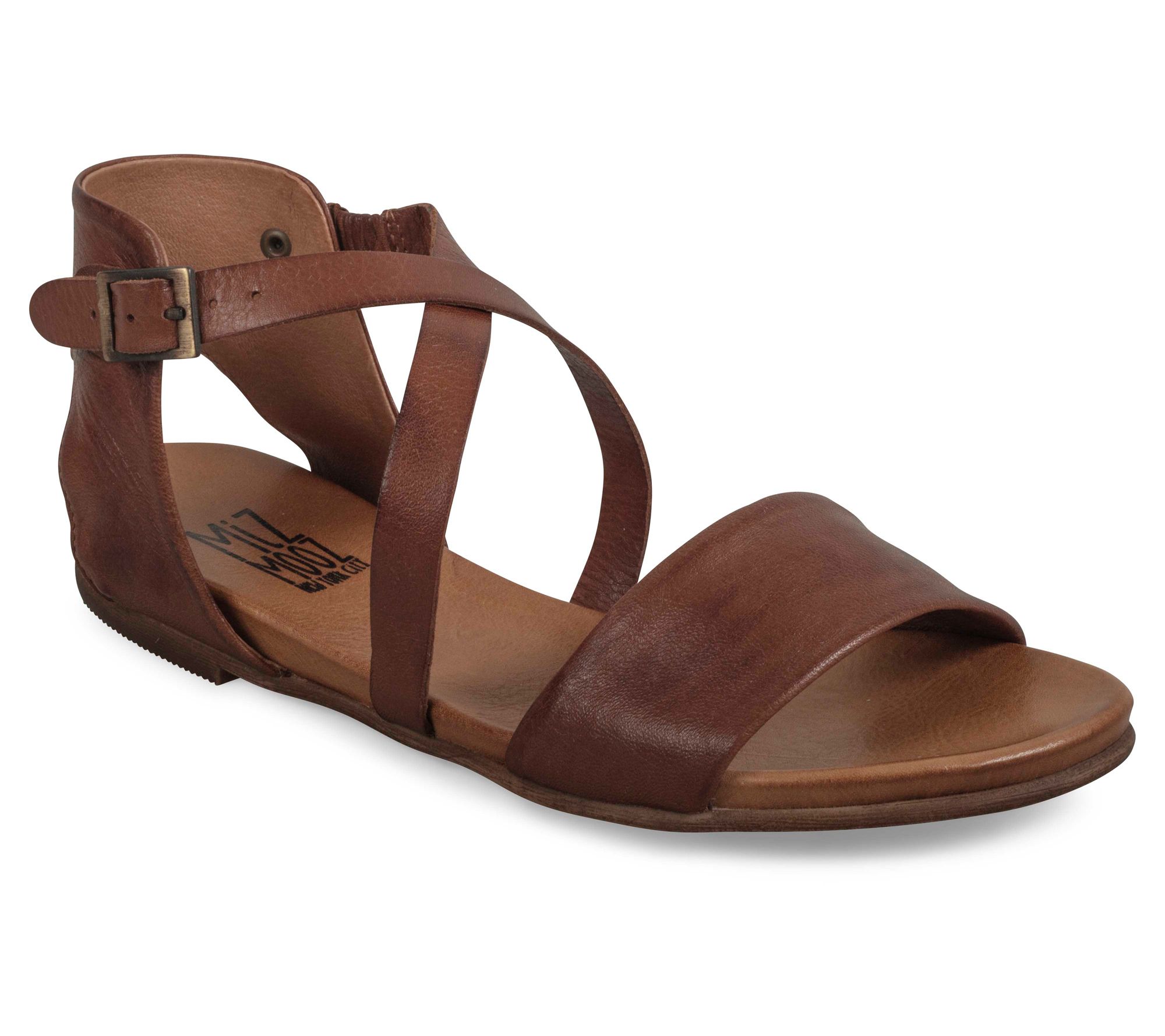 Miz Mooz Comfort Flat Strappy Sandals - Aster