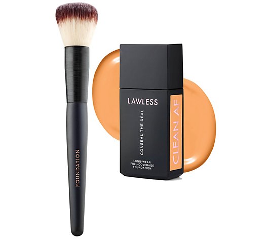 Lawless Beauty Conseal the Deal Foundation with Brush