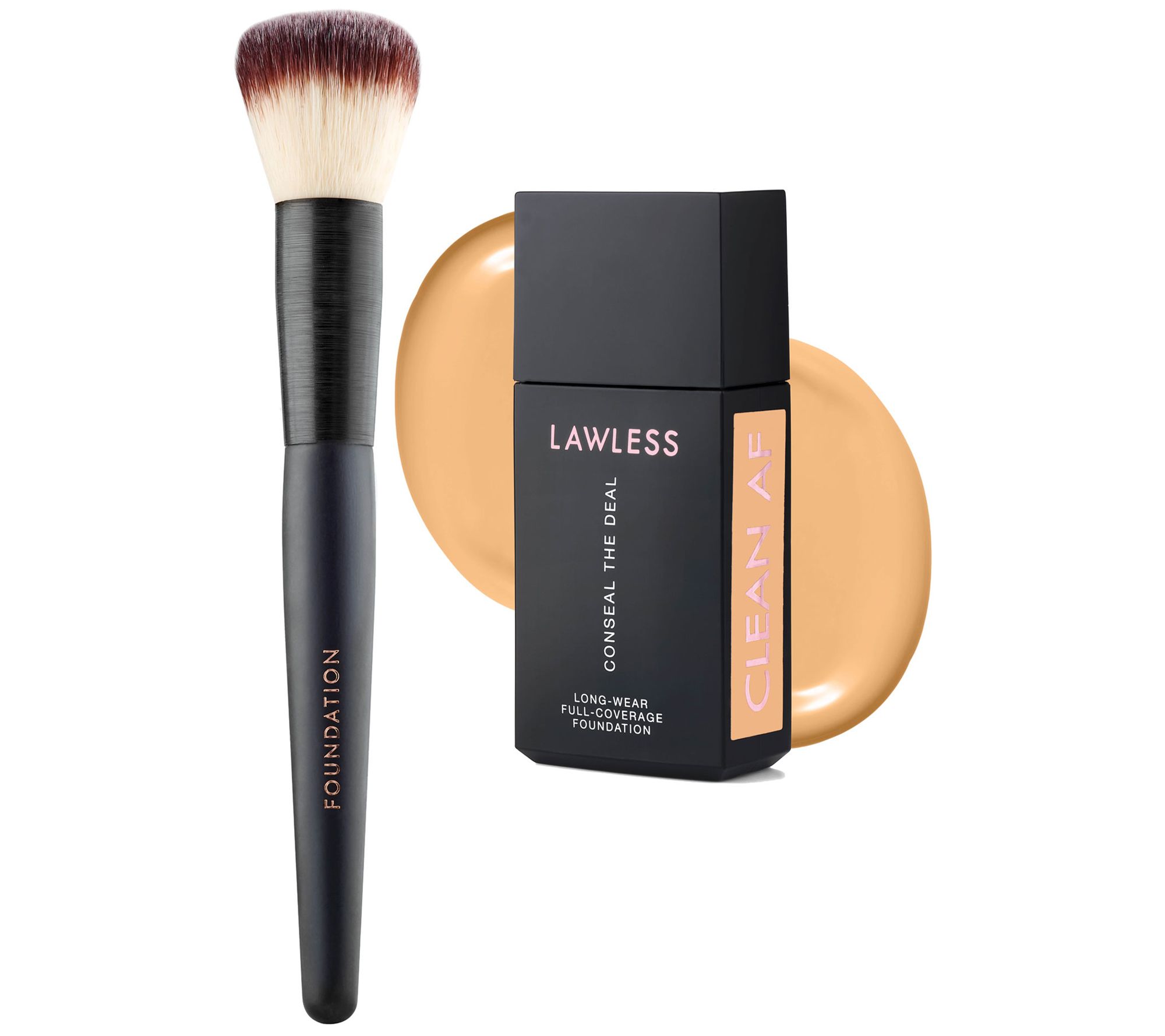 Lawless Beauty Conseal the Deal Foundation with Brush