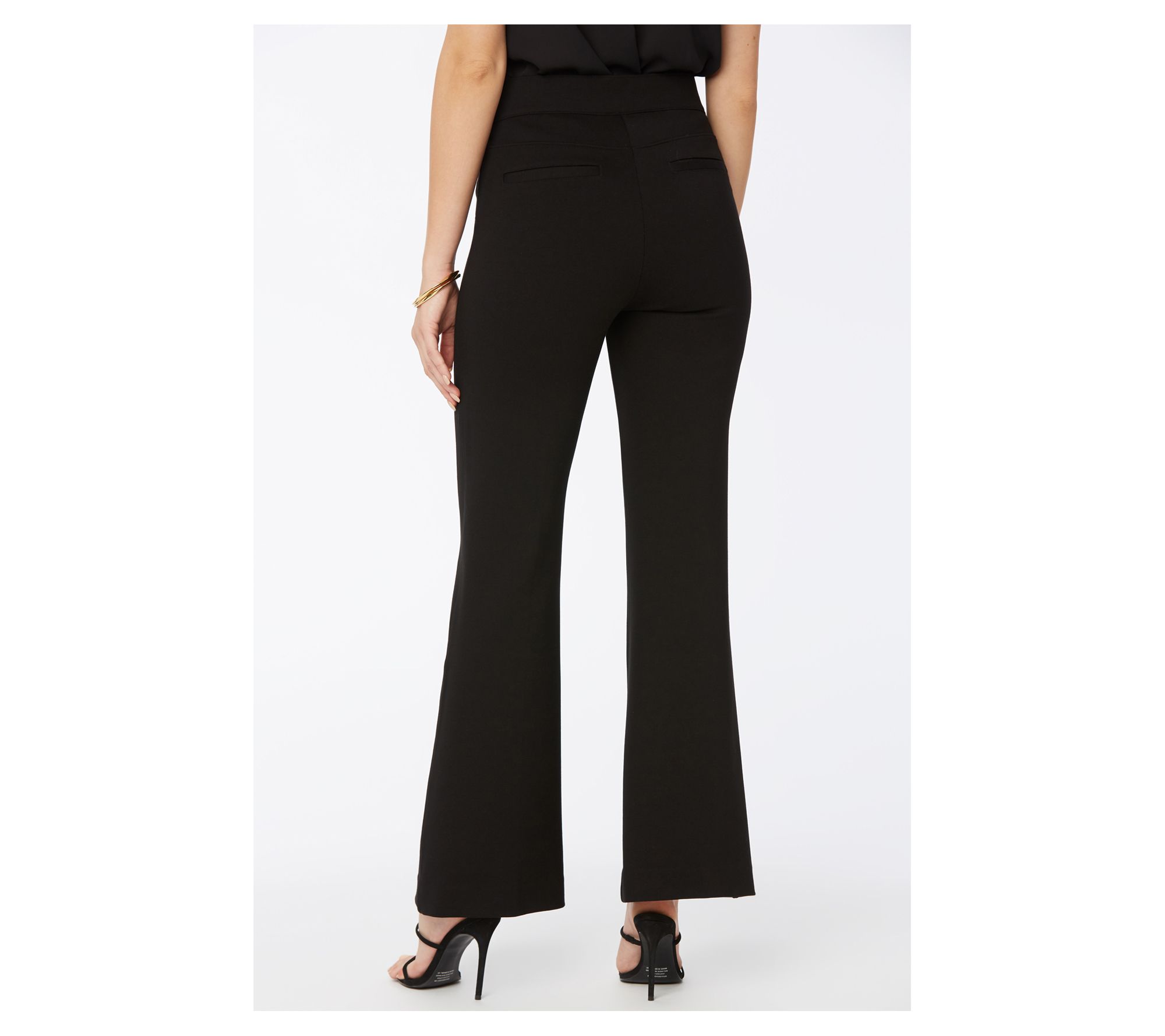 NYDJ Pull-On Flare Leg Pants - QVC.com