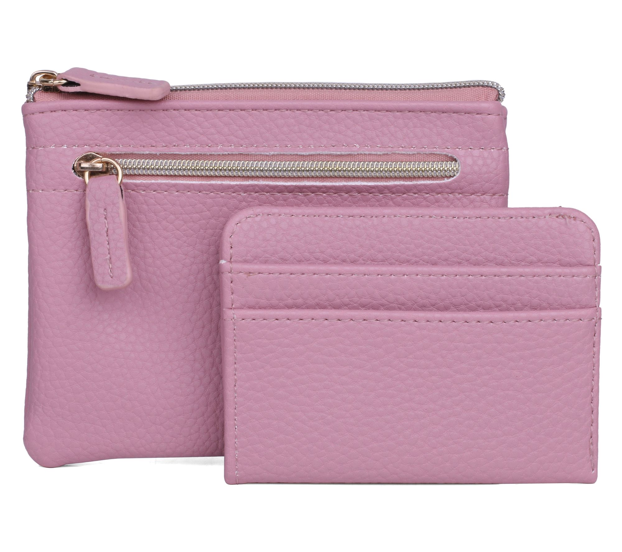 Julia Buxton Pebble RFID Pik-Me-Up Large ID Coin / Card Case