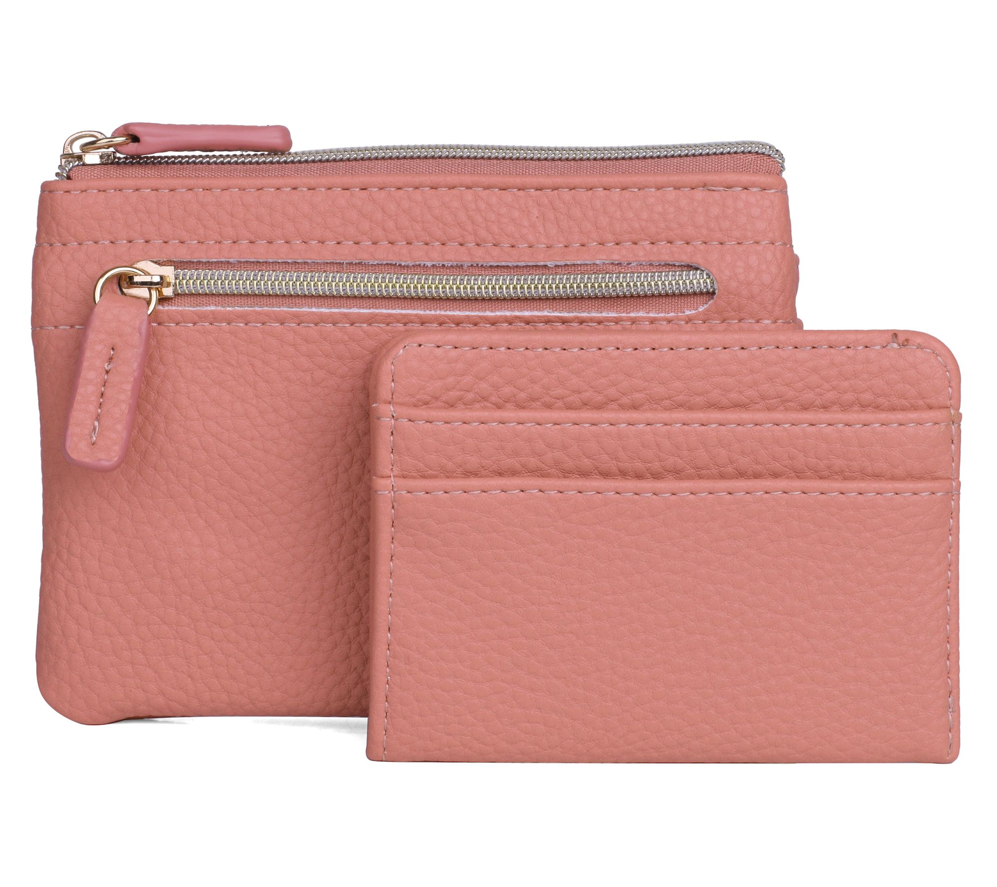 Julia Buxton Pebble RFID Pik-Me-Up Large ID Coin / Card Case