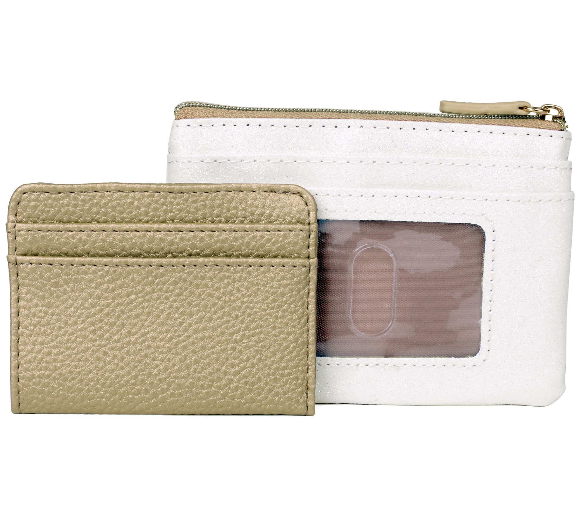 Julia Buxton Pebble RFID Pik-Me-Up Large ID Coin / Card Case