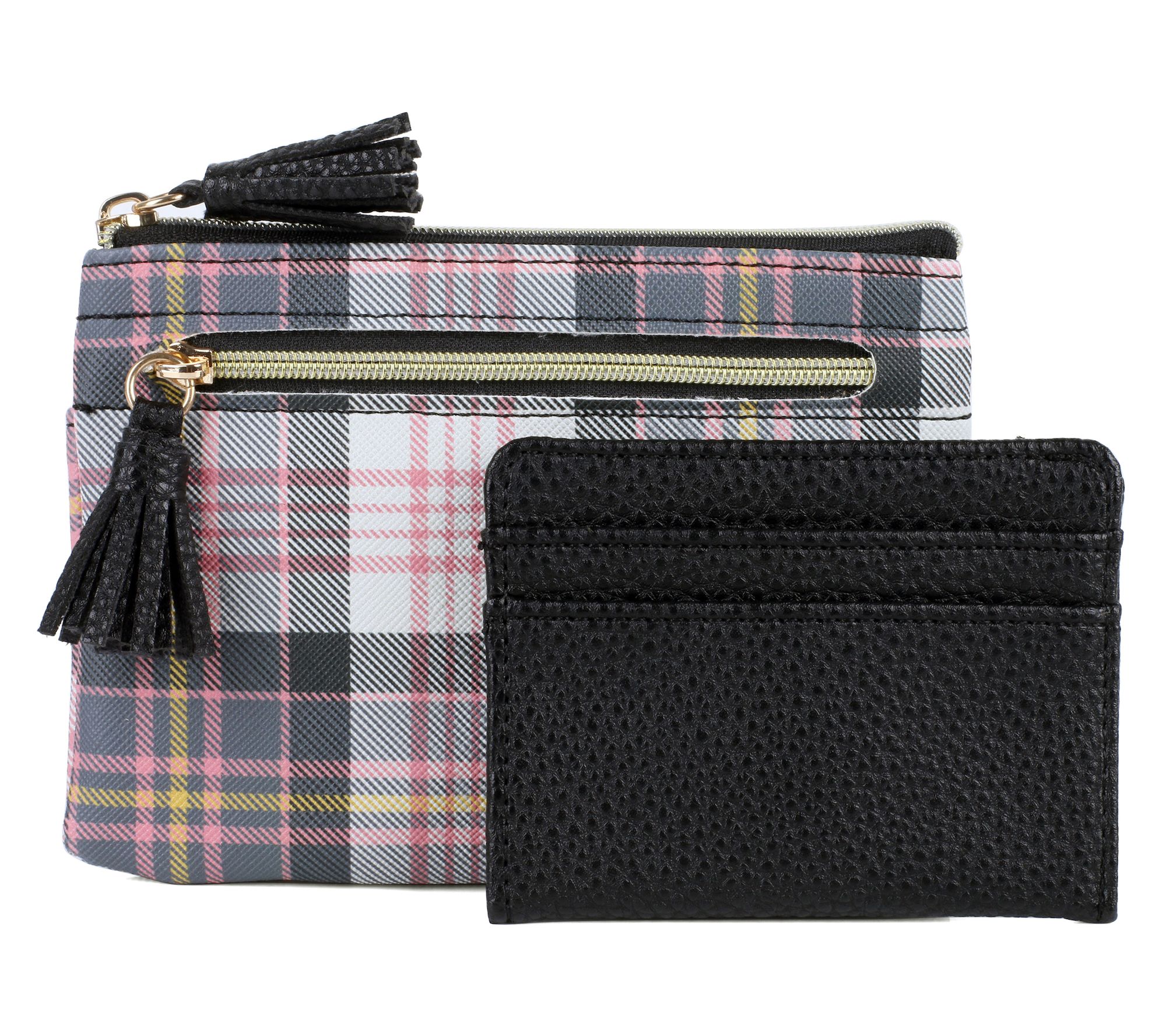 Julia Buxton Pebble RFID Pik-Me-Up Large ID Coin / Card Case