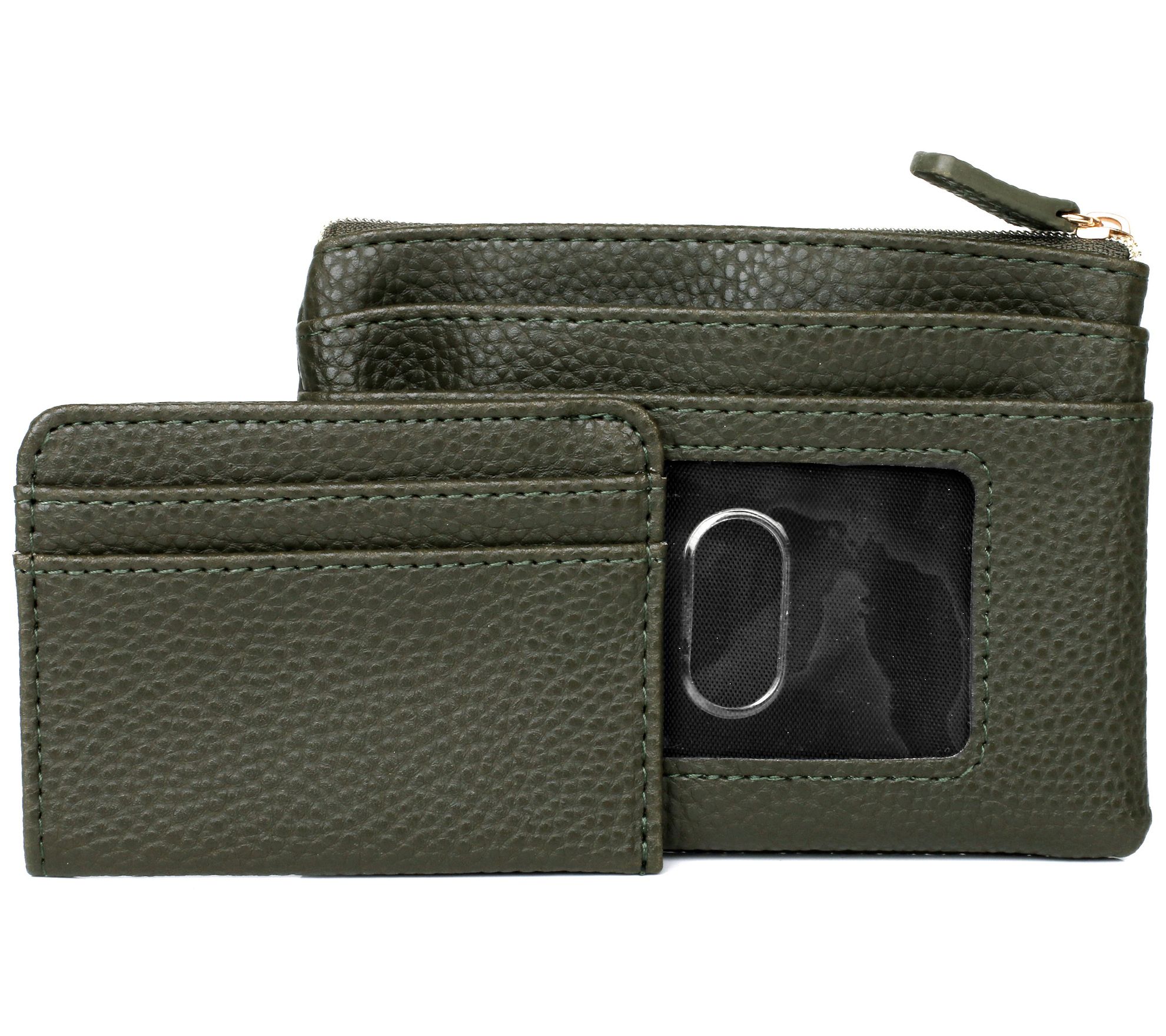 Julia Buxton Pebble RFID Pik-Me-Up Large ID Coin / Card Case