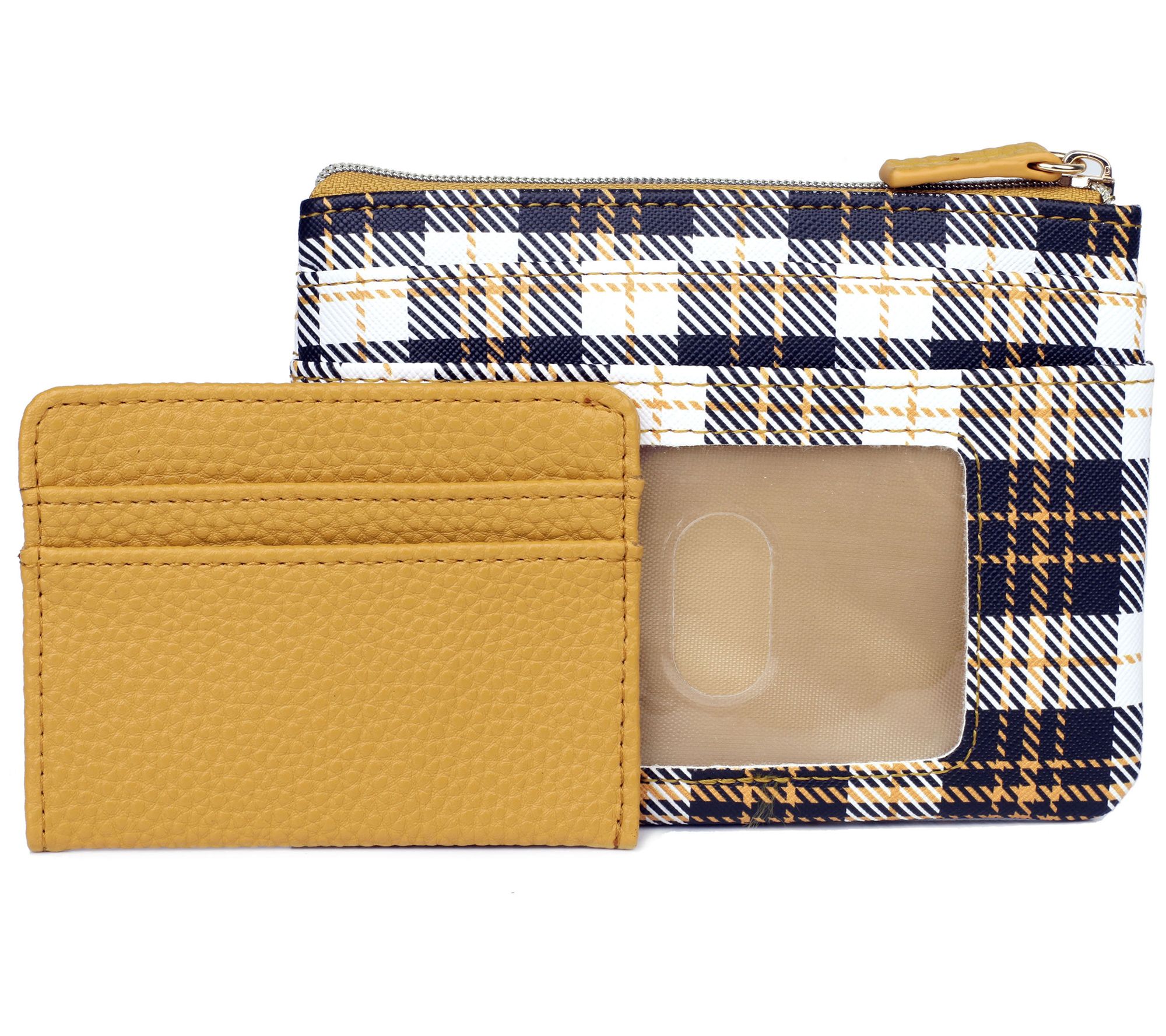 Julia Buxton Pebble RFID Pik-Me-Up Large ID Coin / Card Case