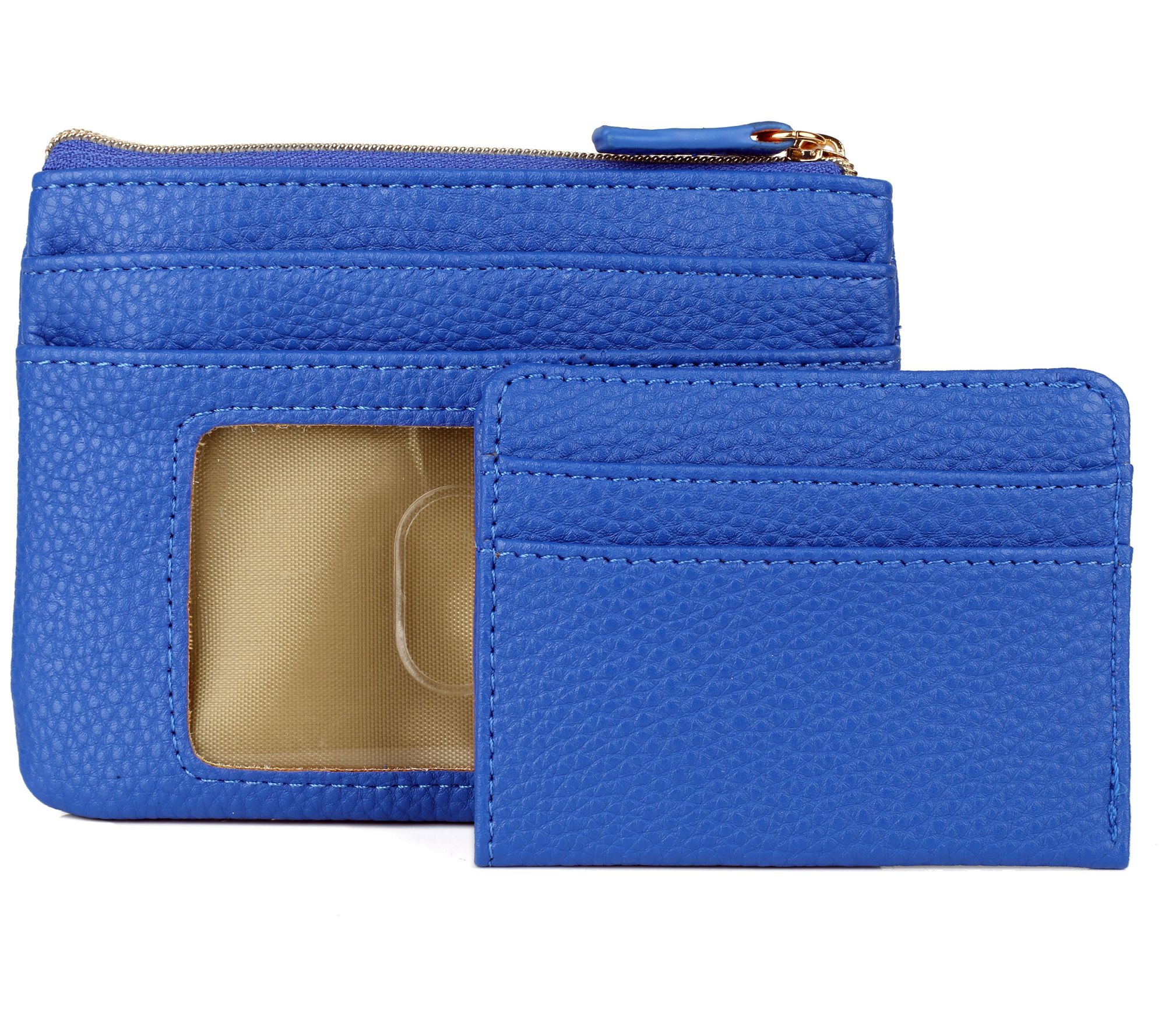 Julia Buxton Pebble RFID Pik-Me-Up Large ID Coin / Card Case