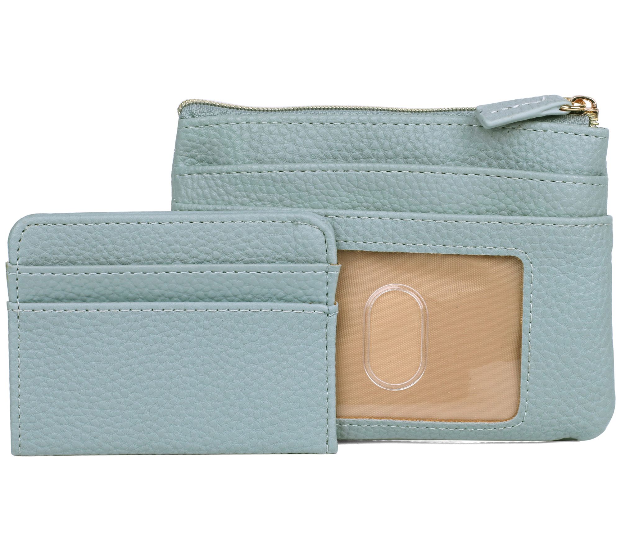 Julia Buxton Pebble RFID Pik-Me-Up Large ID Coin / Card Case