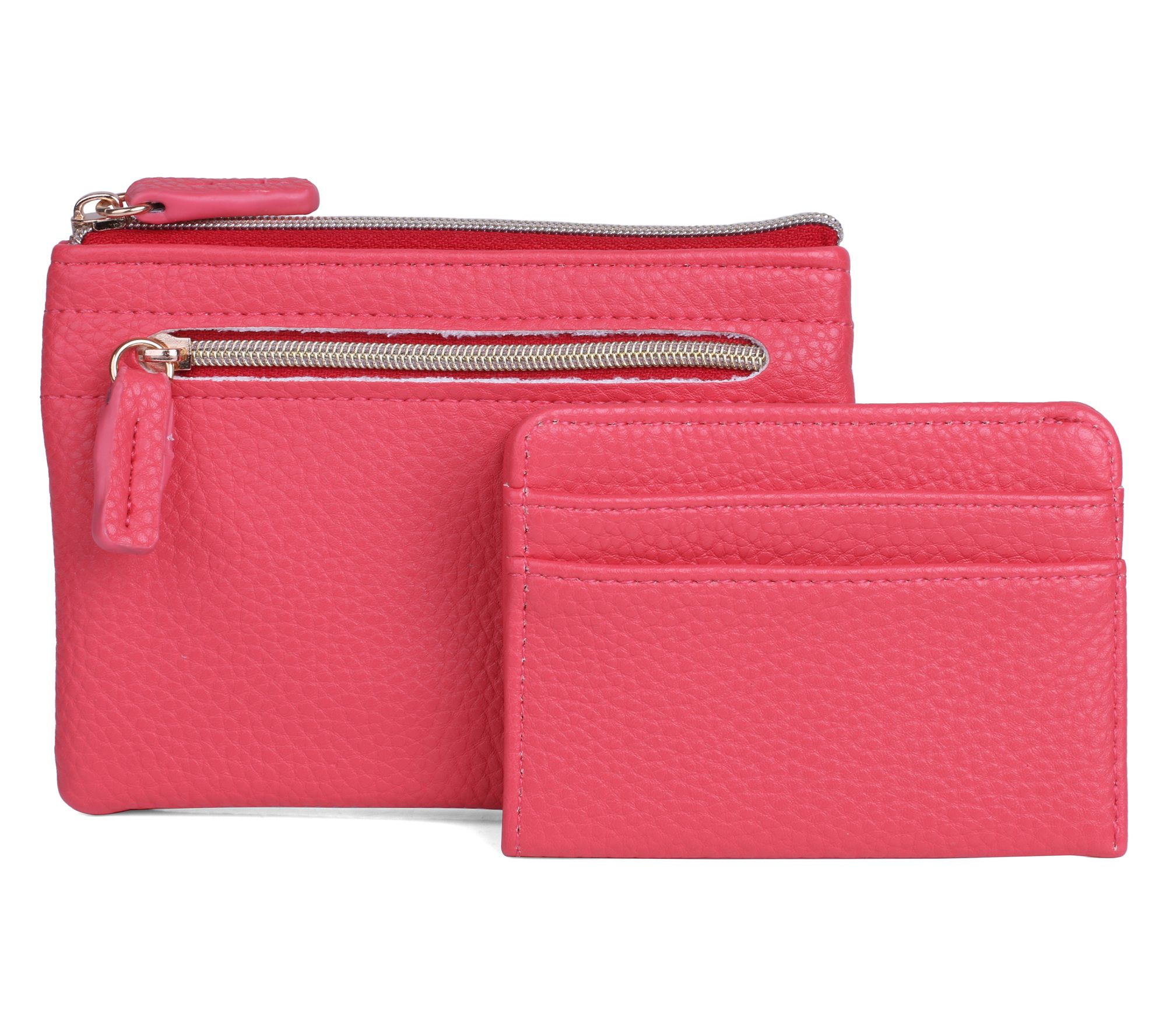 Julia Buxton Pebble RFID Pik-Me-Up Large ID Coin / Card Case