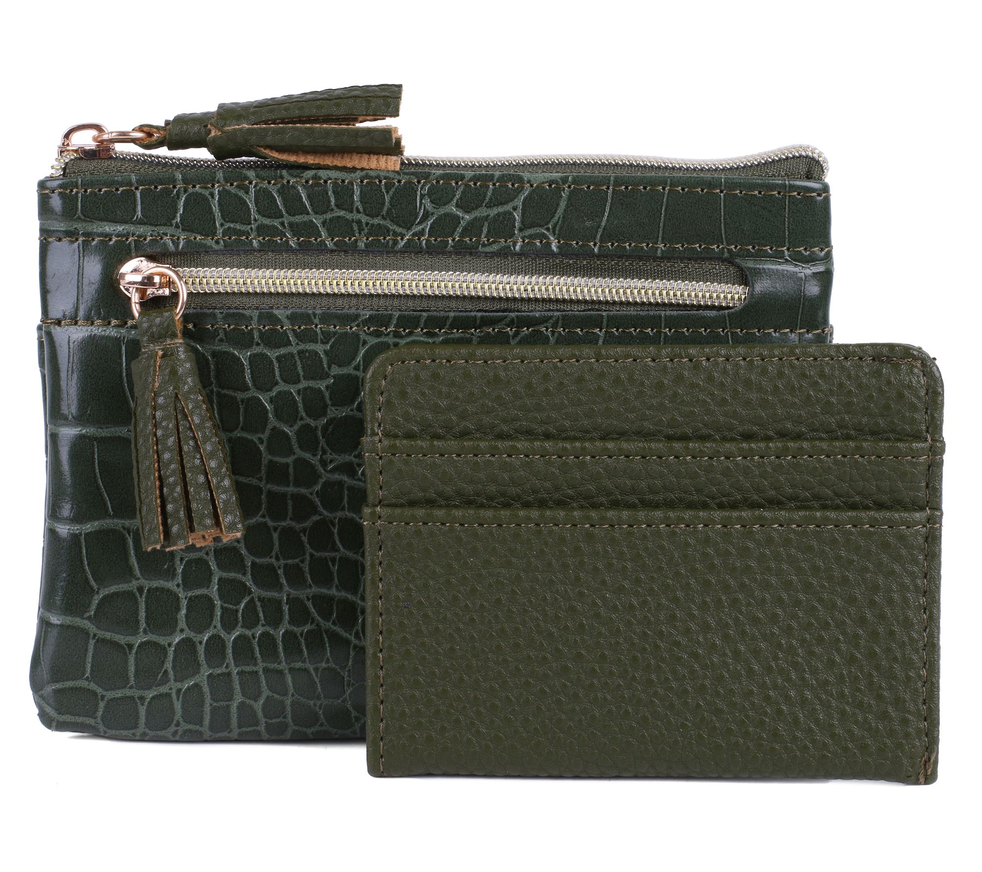 Julia Buxton Pebble RFID Pik-Me-Up Large ID Coin / Card Case