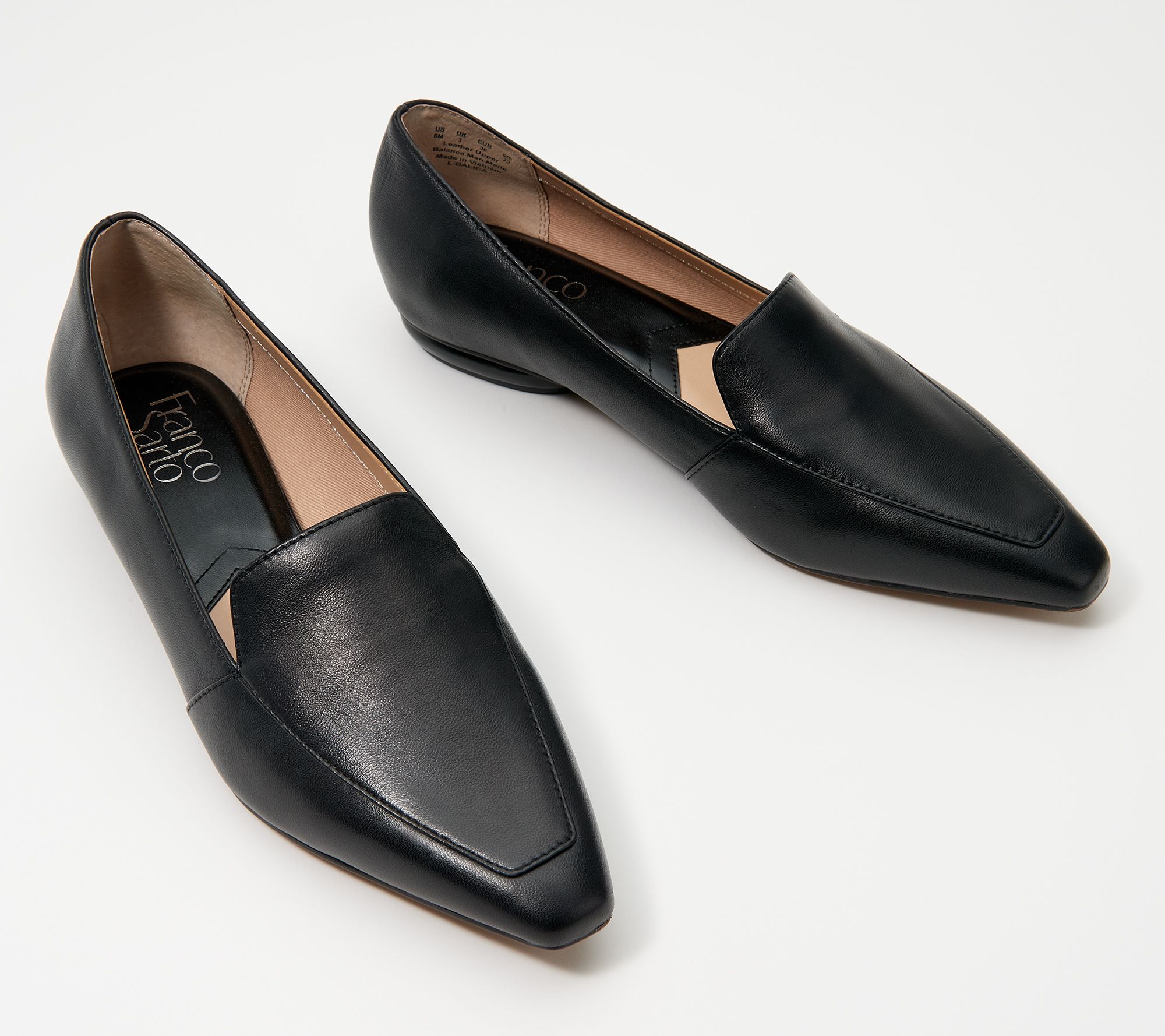 Franco Sarto Leather or Suede Loafers - Balica - QVC.com