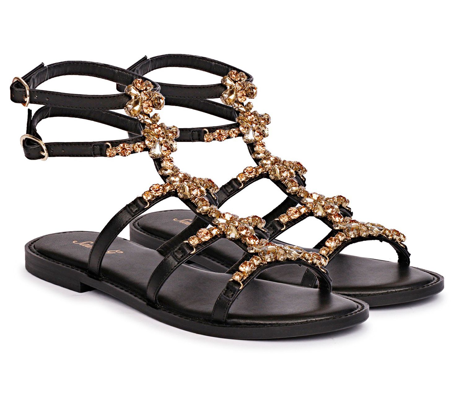 Qvc on sale gladiator sandals