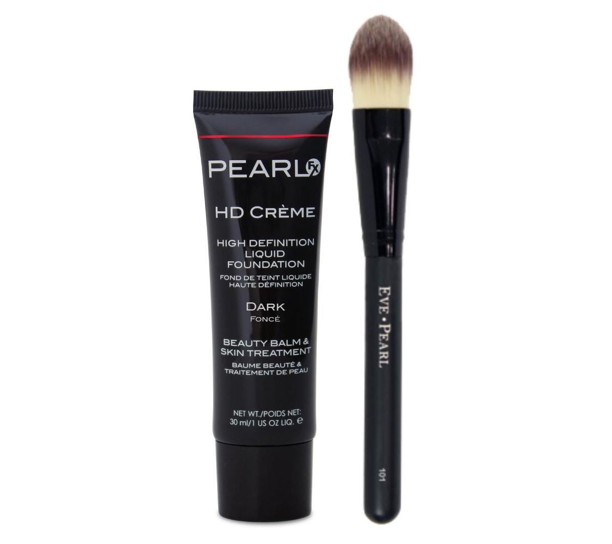 EVE PEARL PEARLfx HD Creme Liquid Foundation with Brush