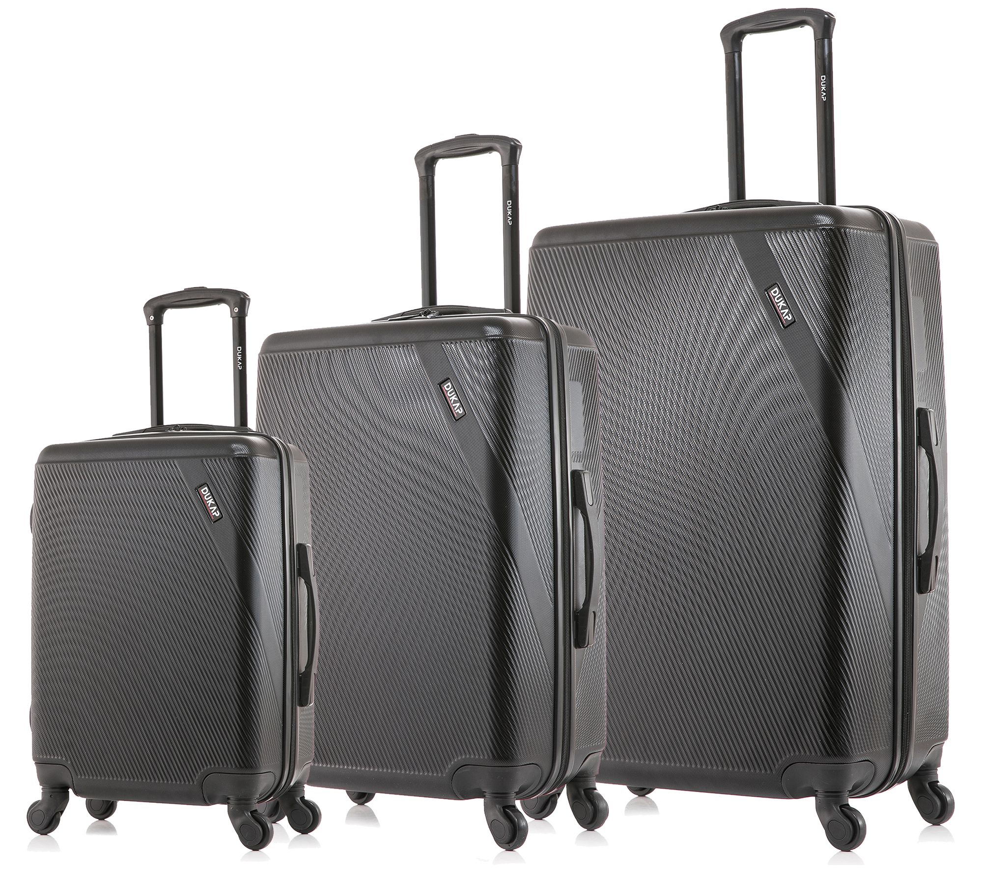 Dukap Discovery Lightweight Hardside Spinner 3-Pc Set