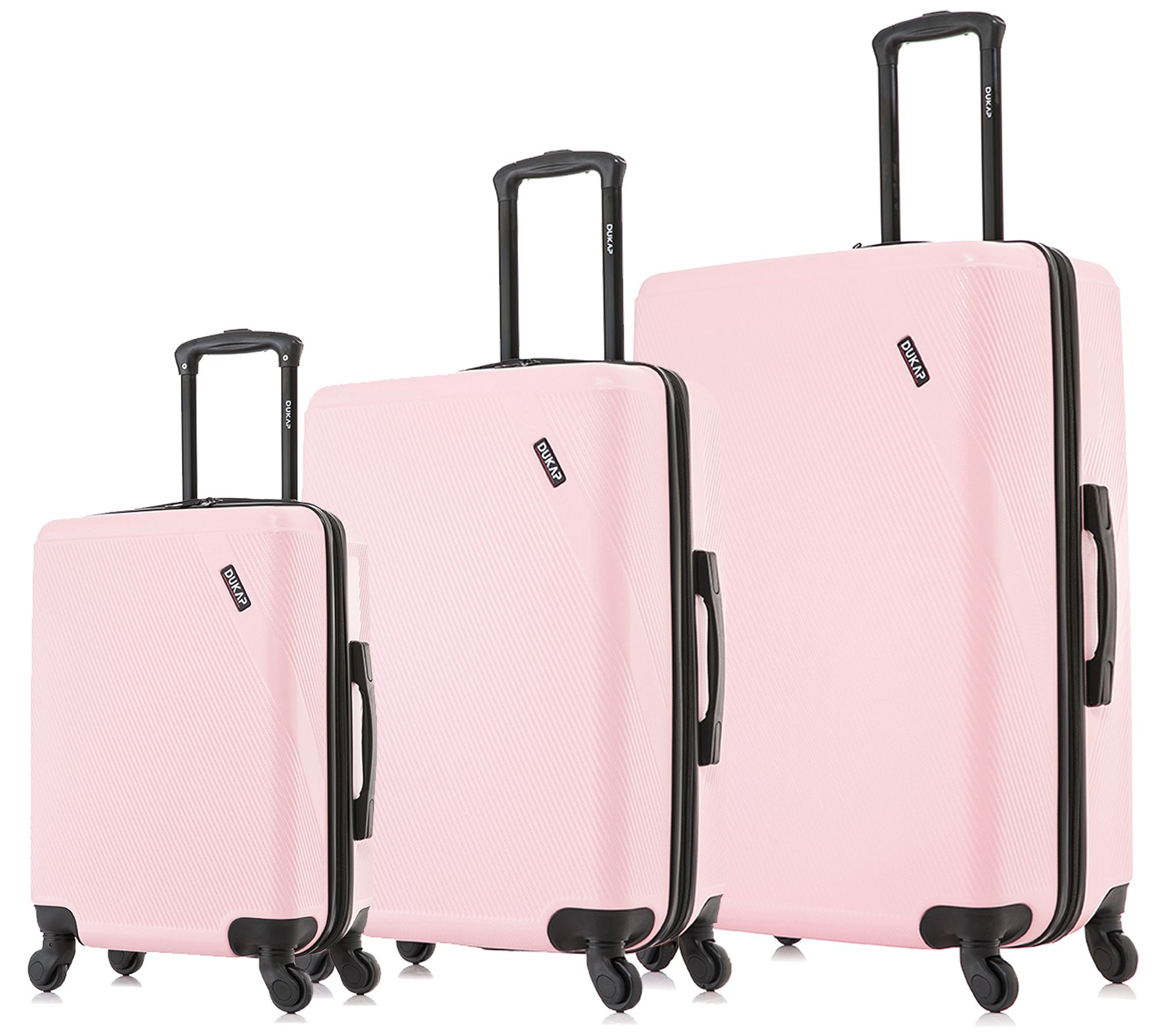 Dukap Discovery Lightweight Hardside Spinner 3-Pc Set