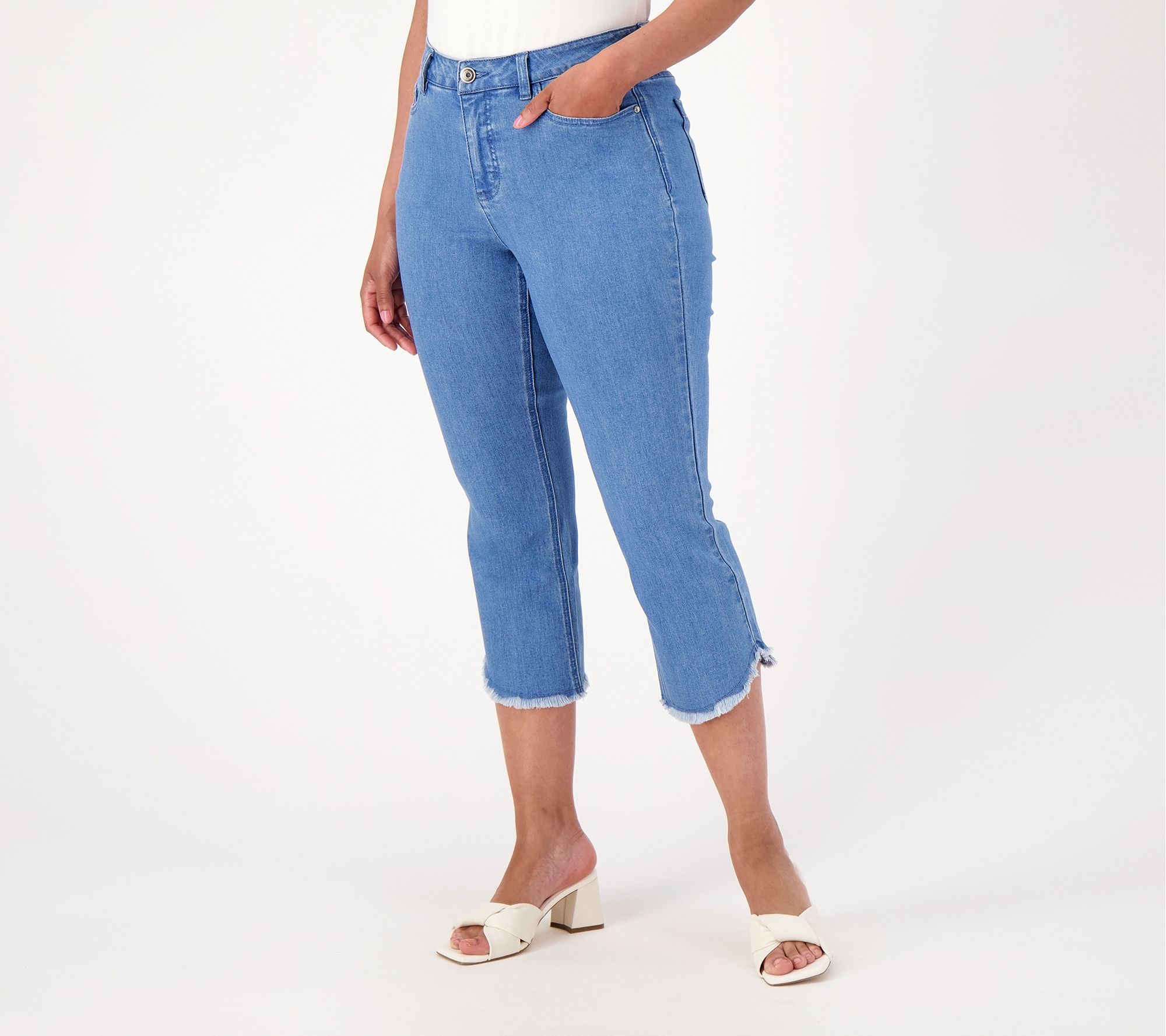 "As Is" Studio Park x Jane Treacy Reg Denim Kick Flare Jean