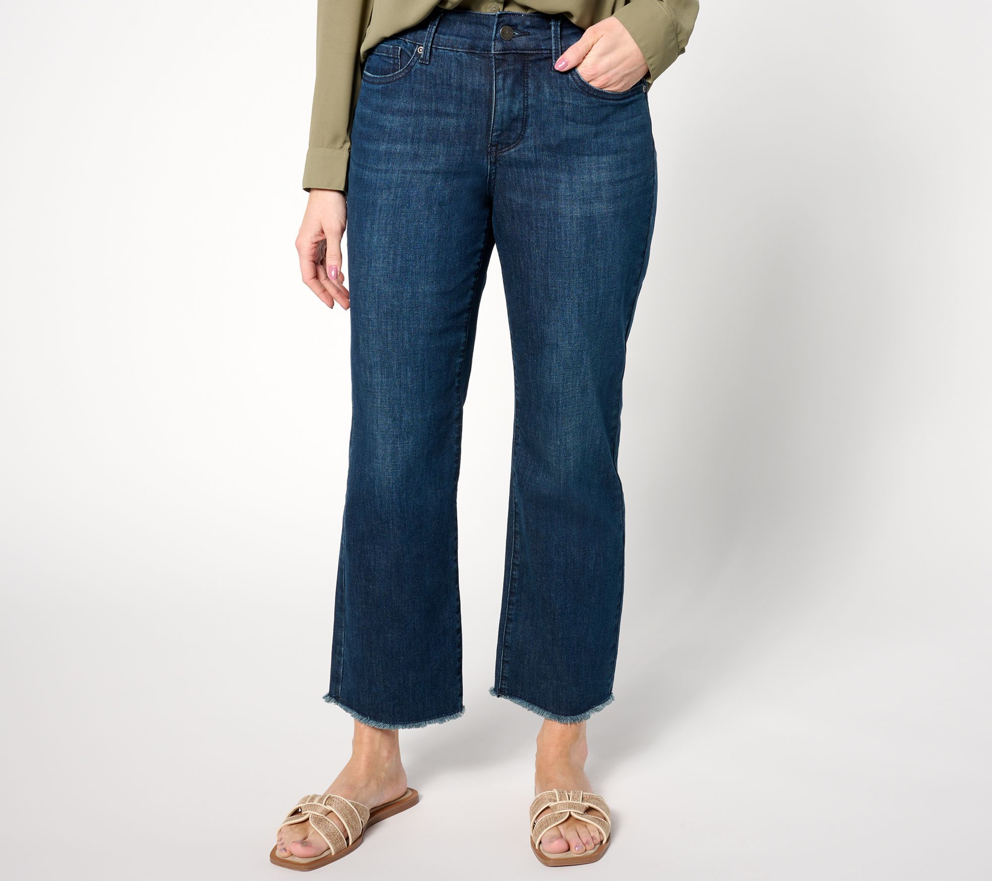 Clothing & Shoes - Bottoms - Pants - Kim & Co. Deluxe Denim Knit Soft Flare  Pant - Online Shopping for Canadians