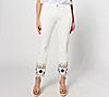 Driftwood Jeans Colette Embroidered Crop Straight Jean-GoldenGate
