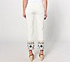 Driftwood Jeans Colette Embroidered Crop Straight Jean-GoldenGate, 1 of 4